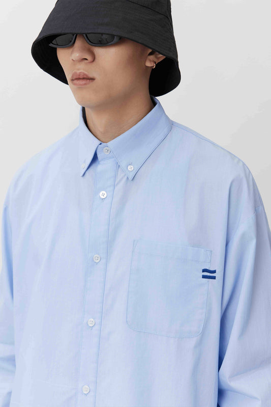 EQ-HIGH LS Shirt - Blue
