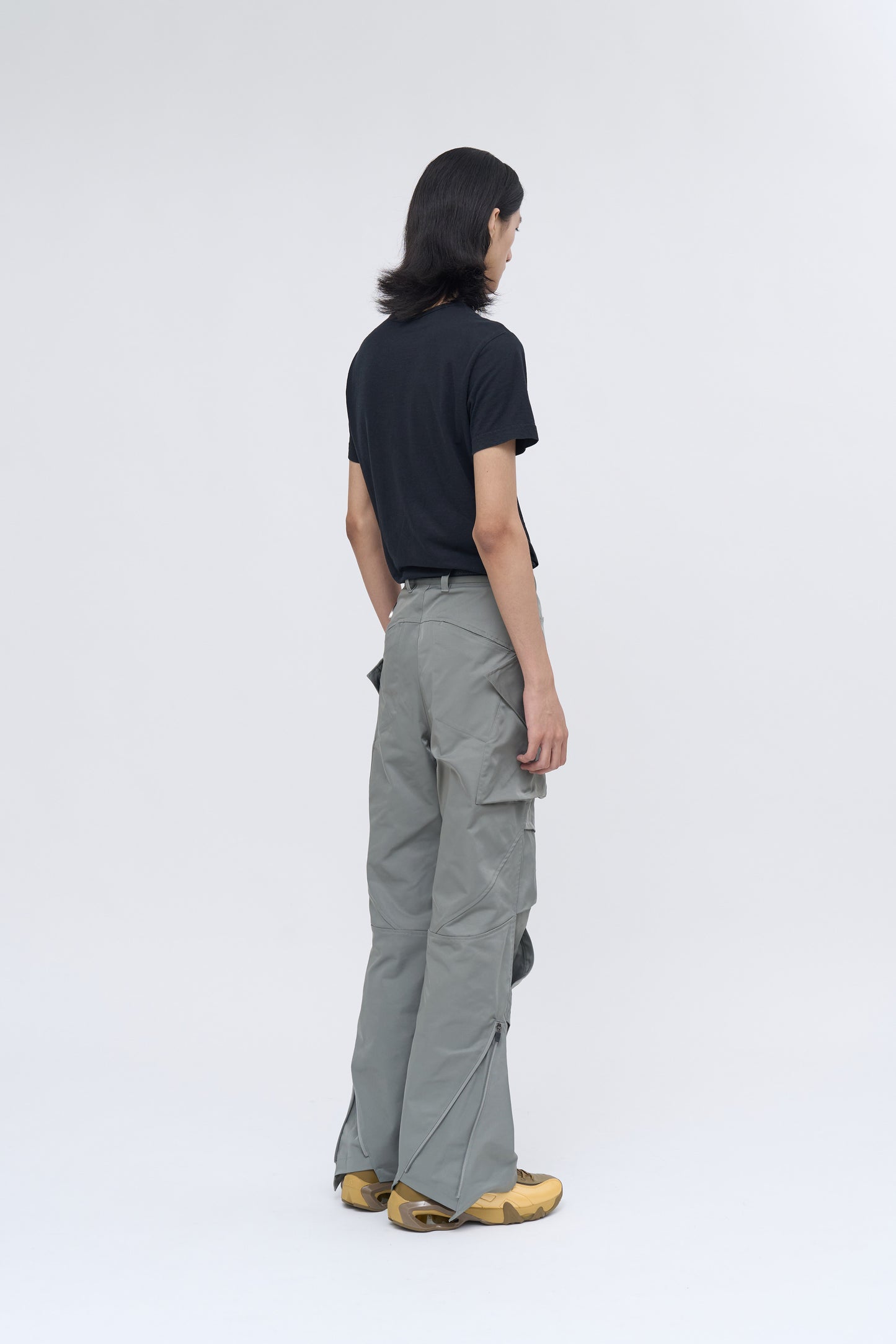 Rift Zip Cargo Pants - Gray Green
