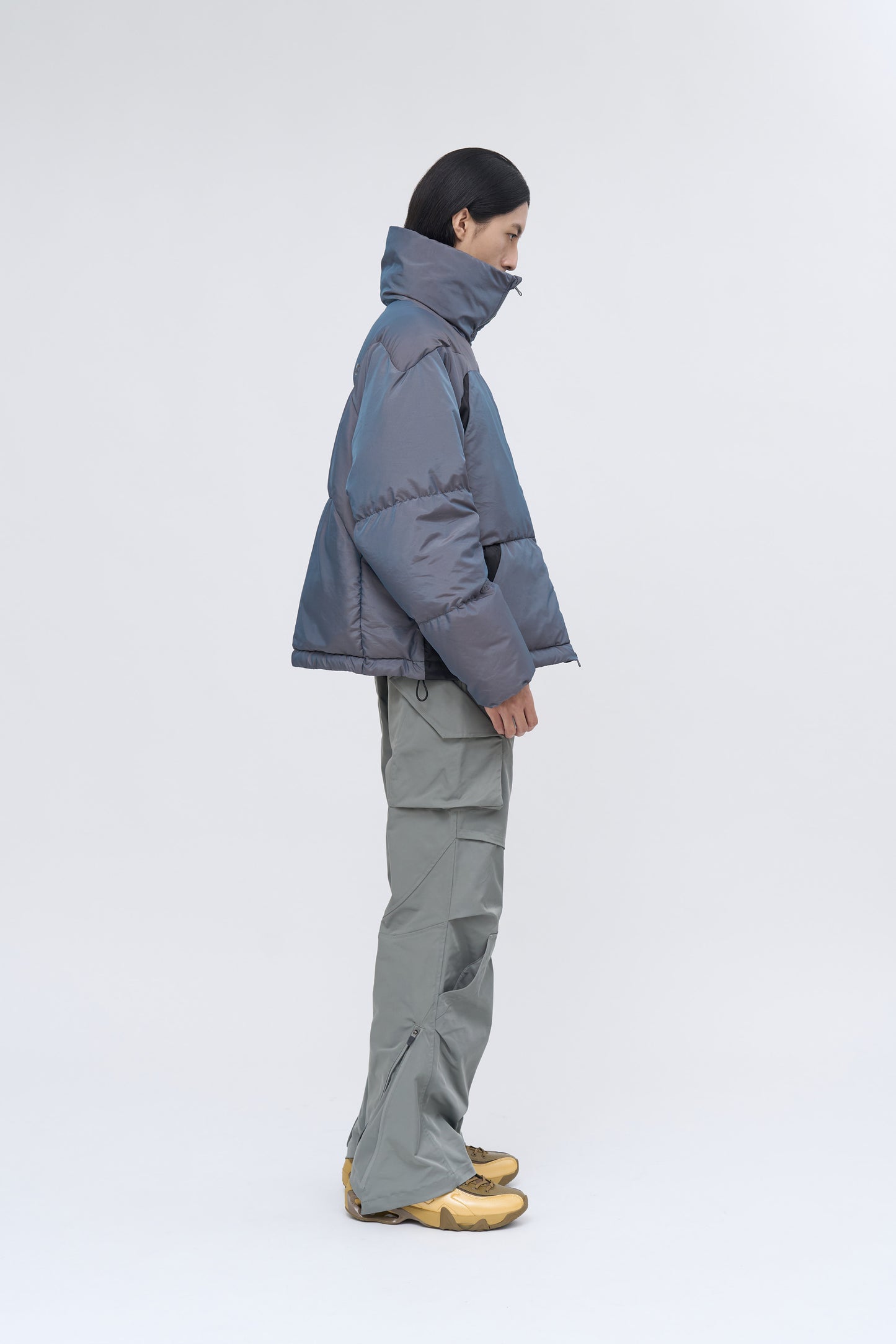Rift Armor Puffer Jacket - Ghost Gray