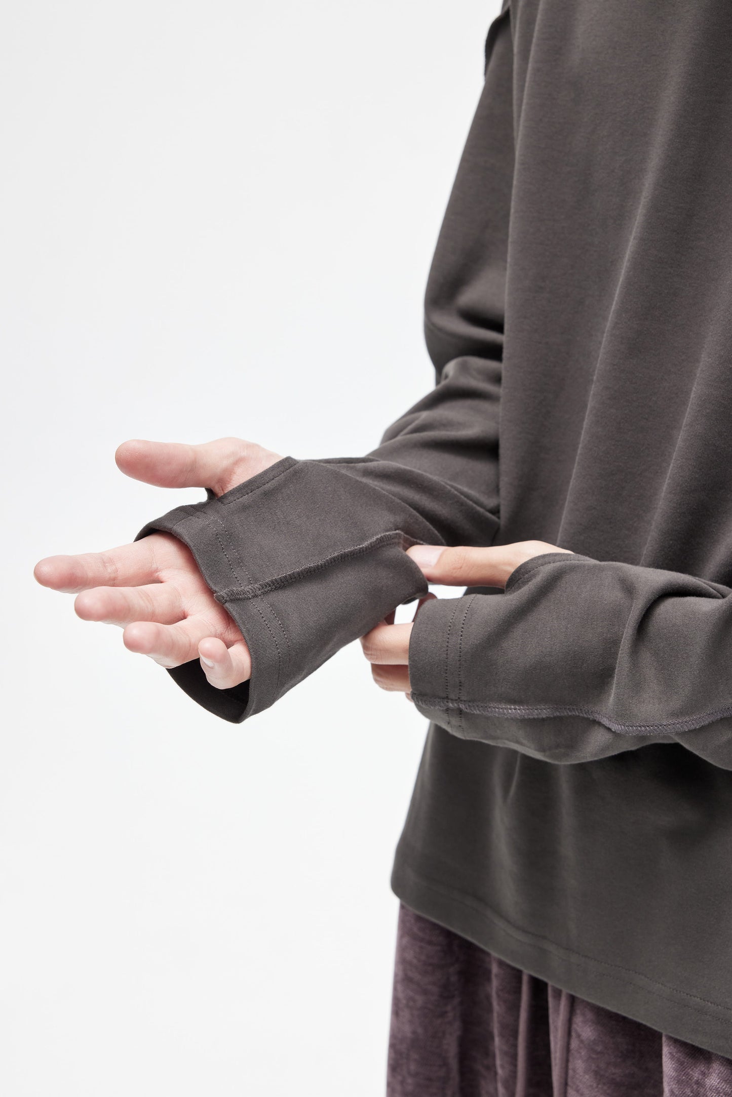 The Fool LS Tee - Gray