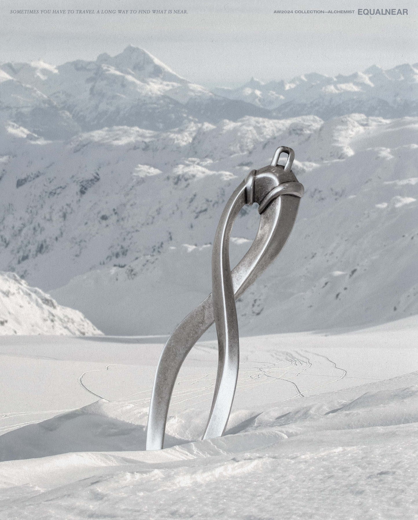 Alchemist’s Dagger Keychain - Antique Silver