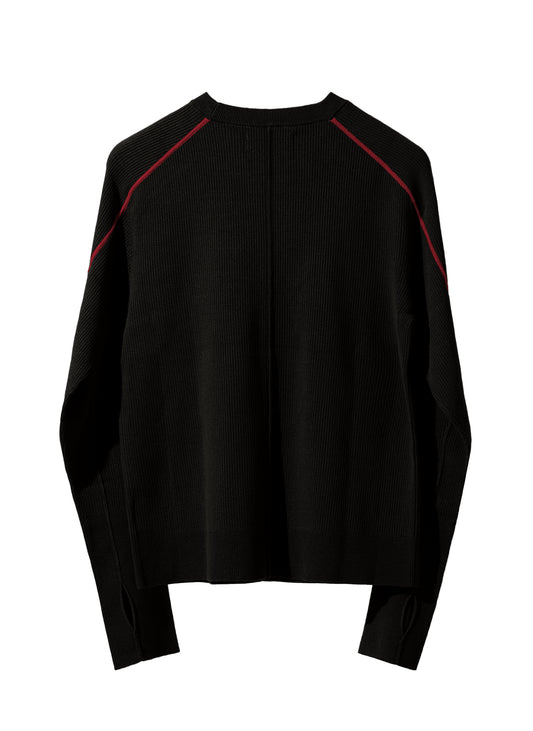 Trails Knit Sweater - Black