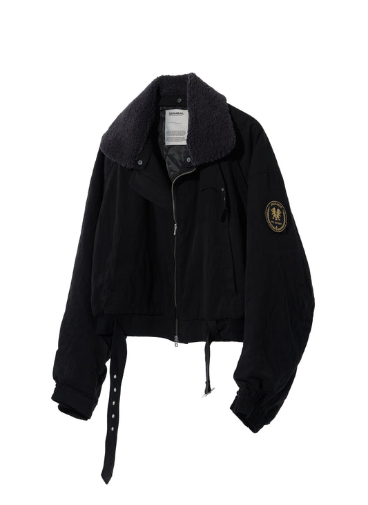 Heartcore Bomber Jacket - Black