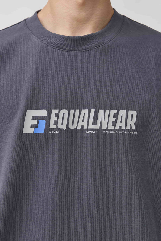 Speed Font Logo Tee - Gray