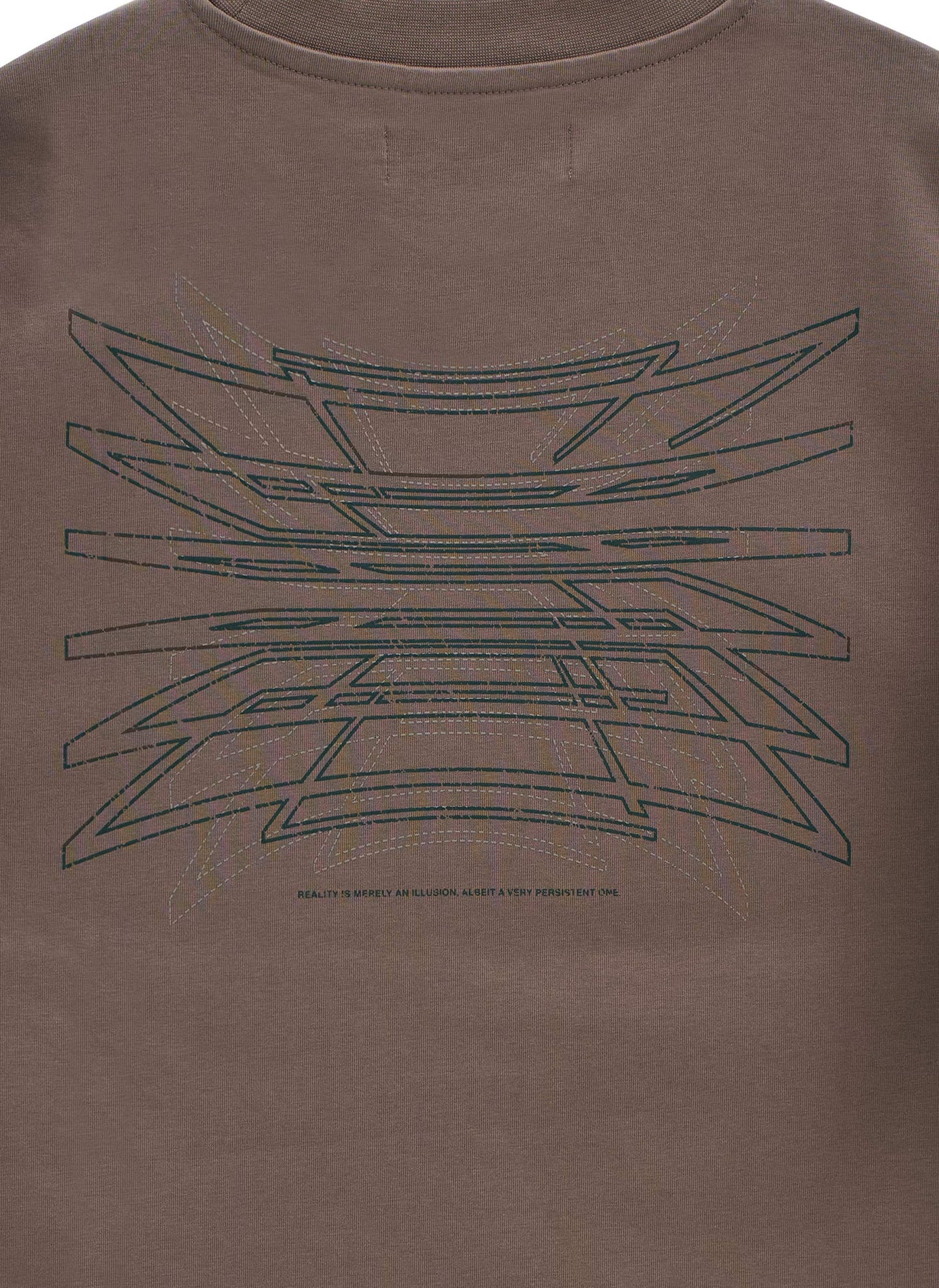 E Dimension Tee - Brown
