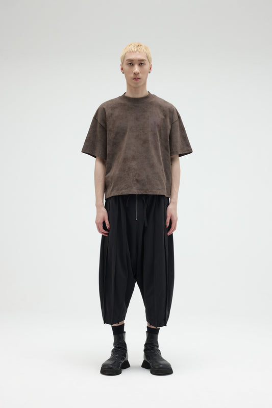 Solo Tee (Boxy Fit) - Brown