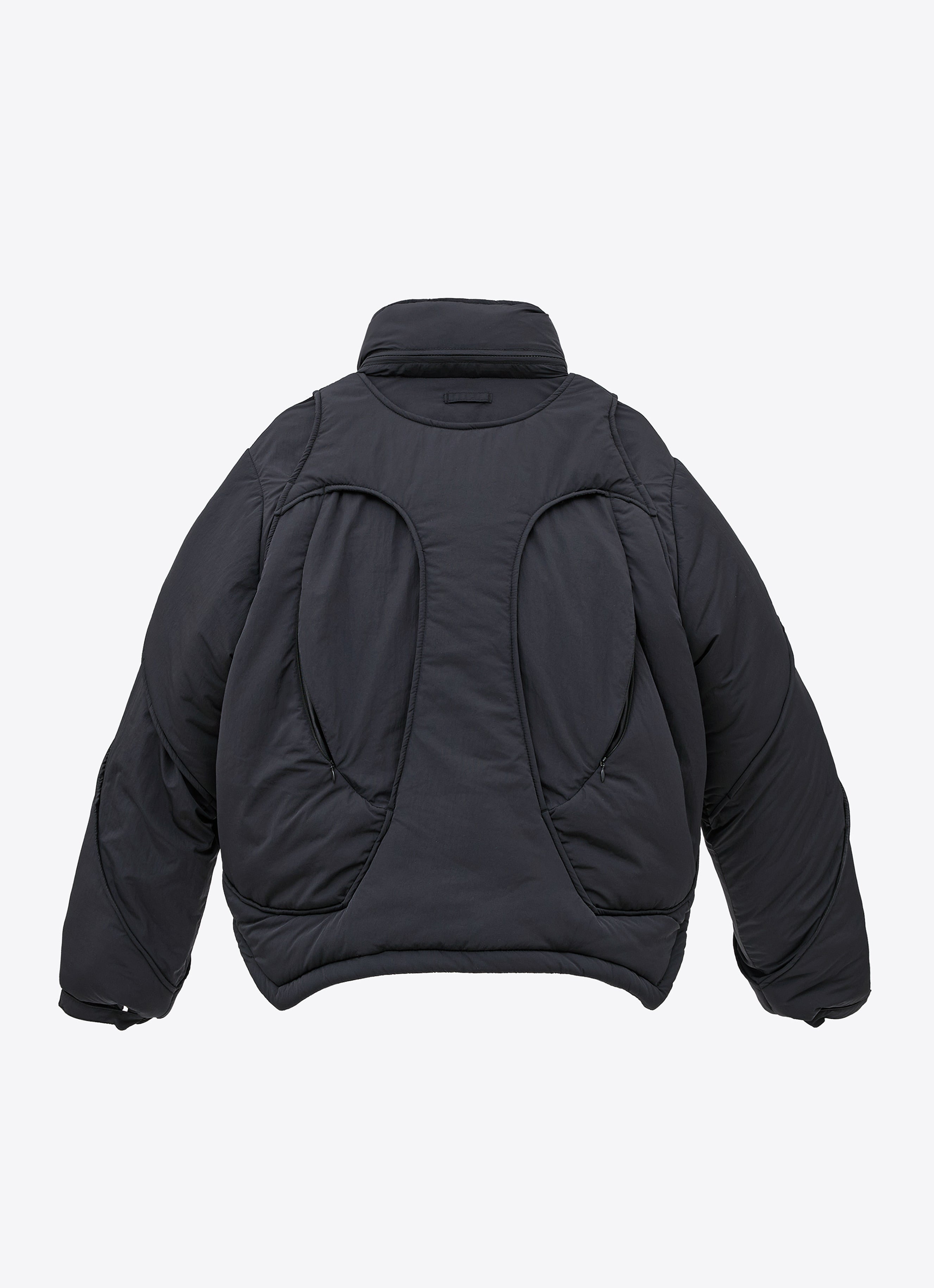 EQ-HIGH Padded Jacket - Black