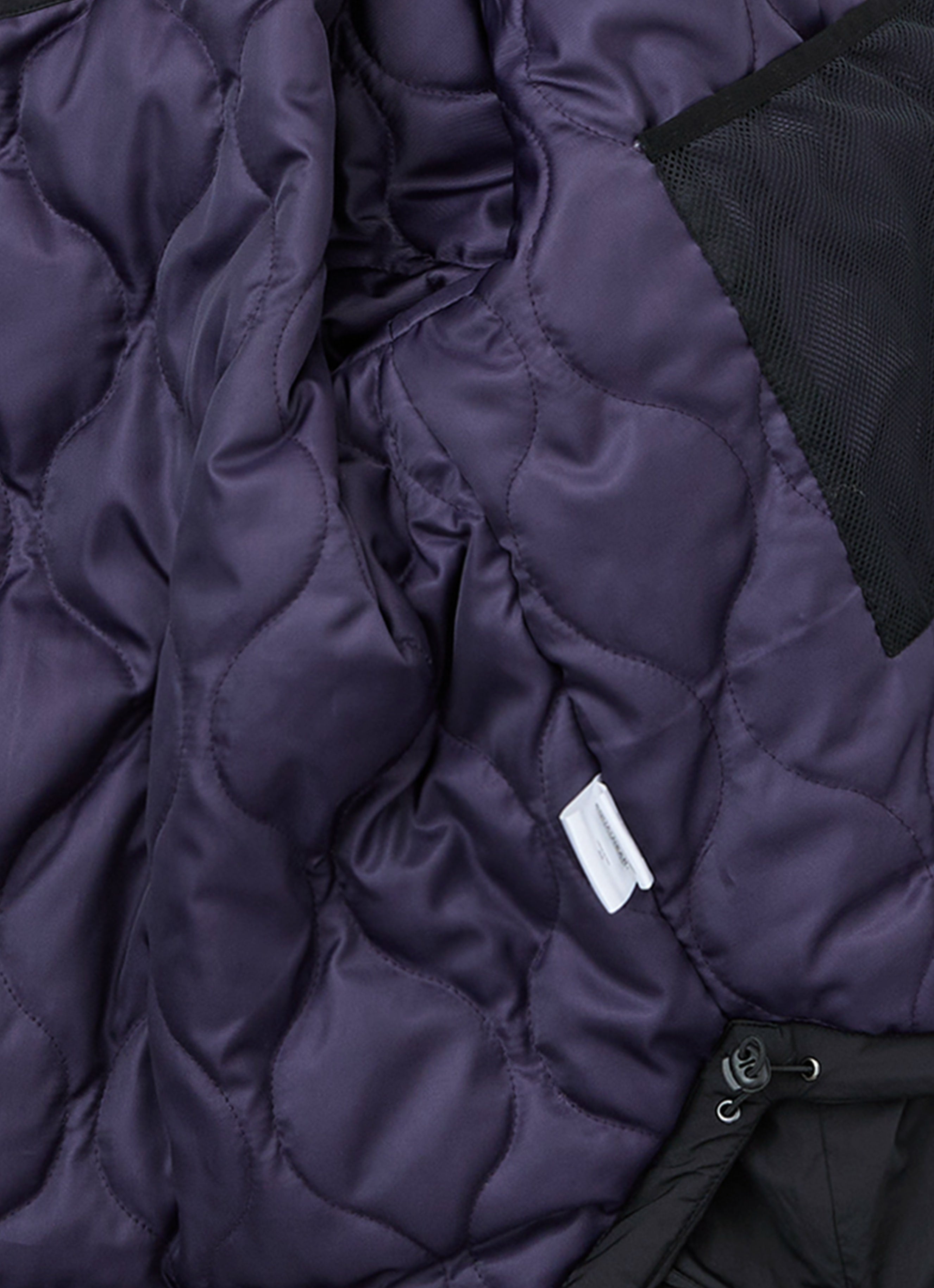 EQ-HIGH Padded Jacket - Black