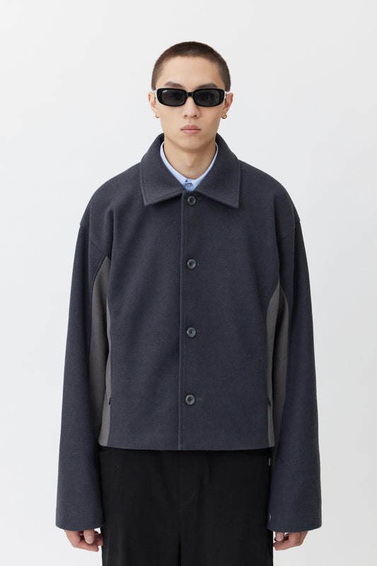 EQ-HIGH Tweed Jacket - Gray