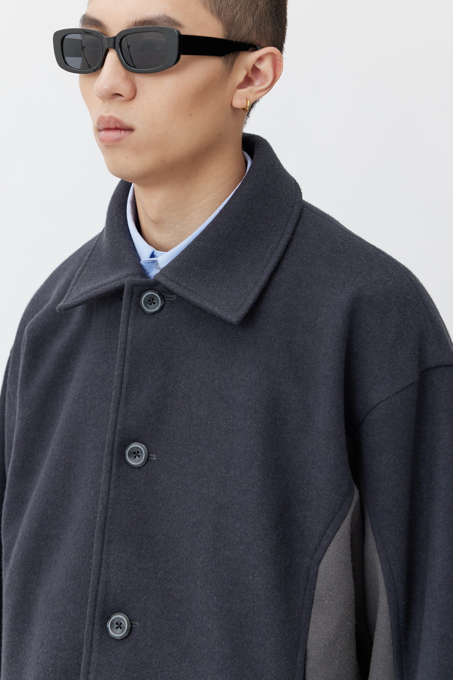 EQ-HIGH Tweed Jacket - Gray