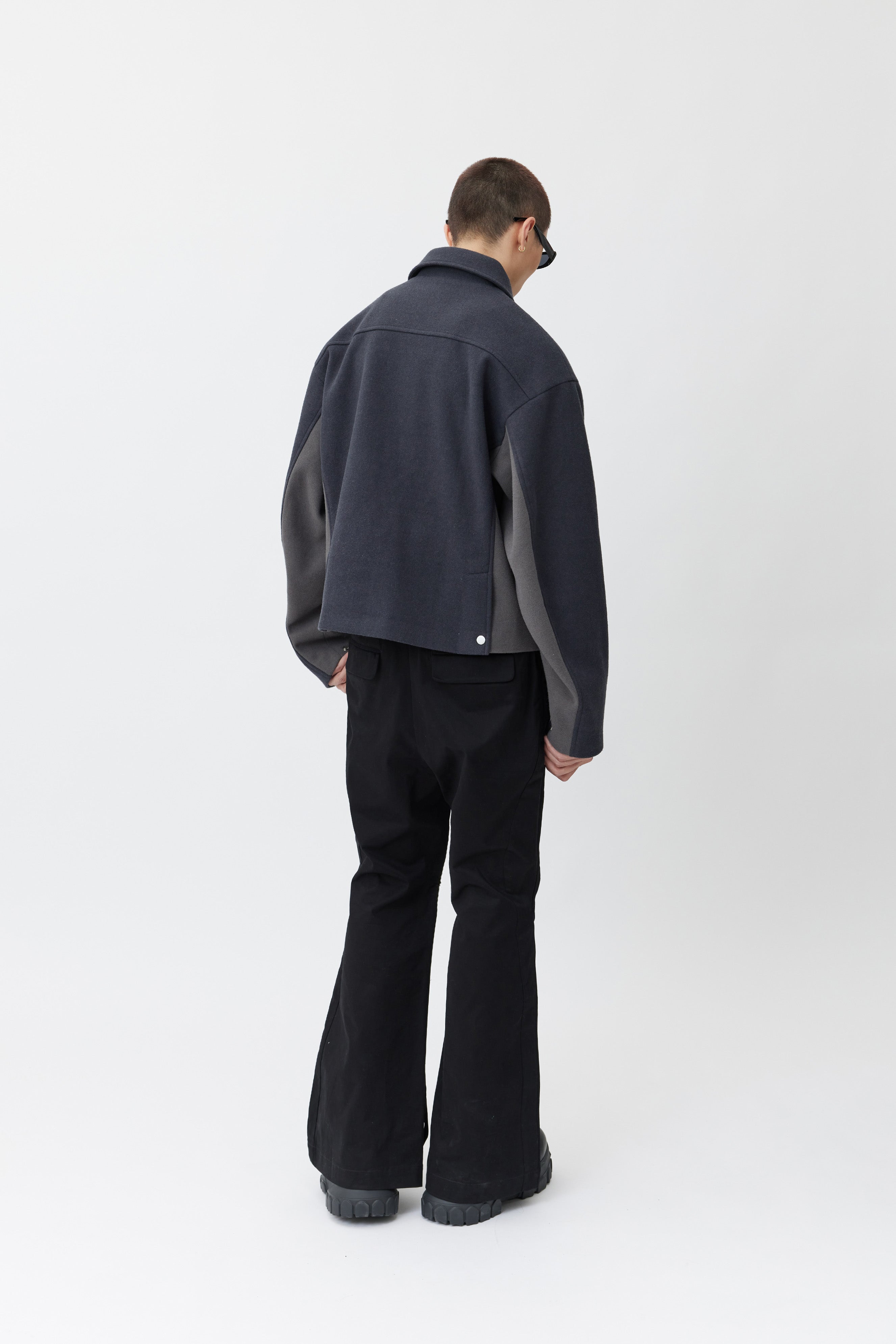 EQ-HIGH Tweed Jacket - Gray