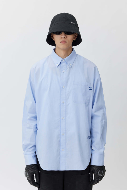EQ-HIGH LS Shirt - Blue
