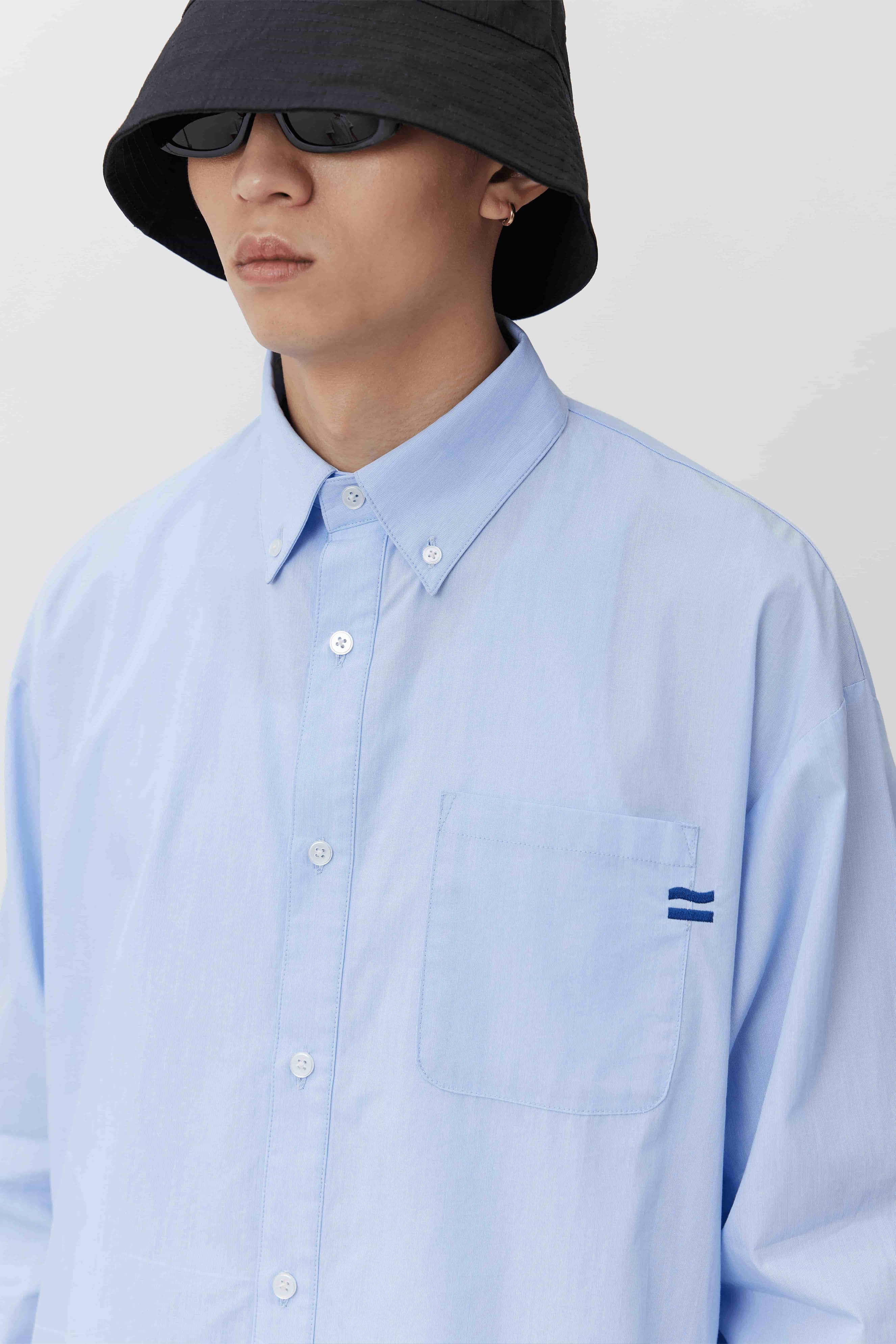 EQ-HIGH LS Shirt - Blue