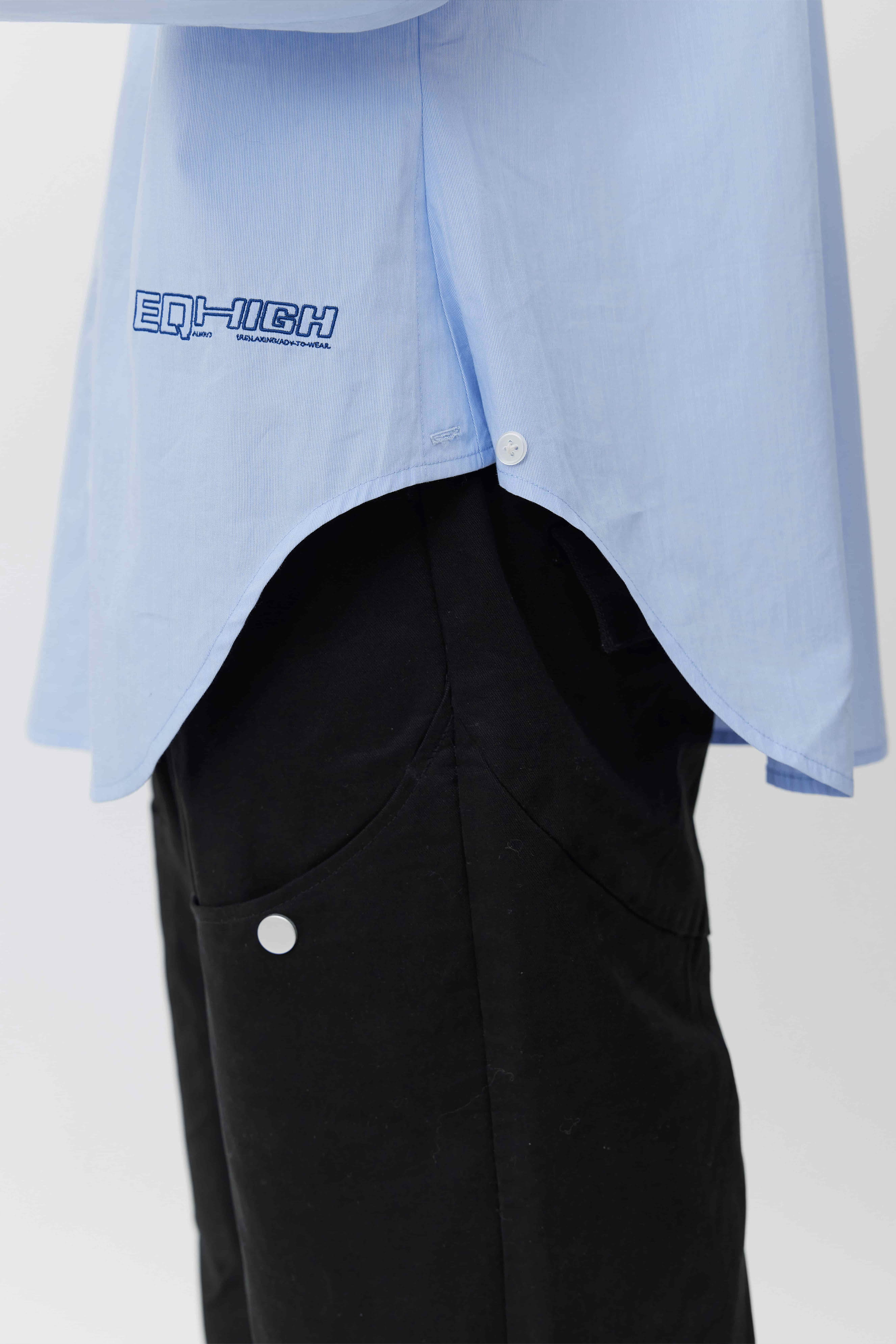 EQ-HIGH LS Shirt - Blue