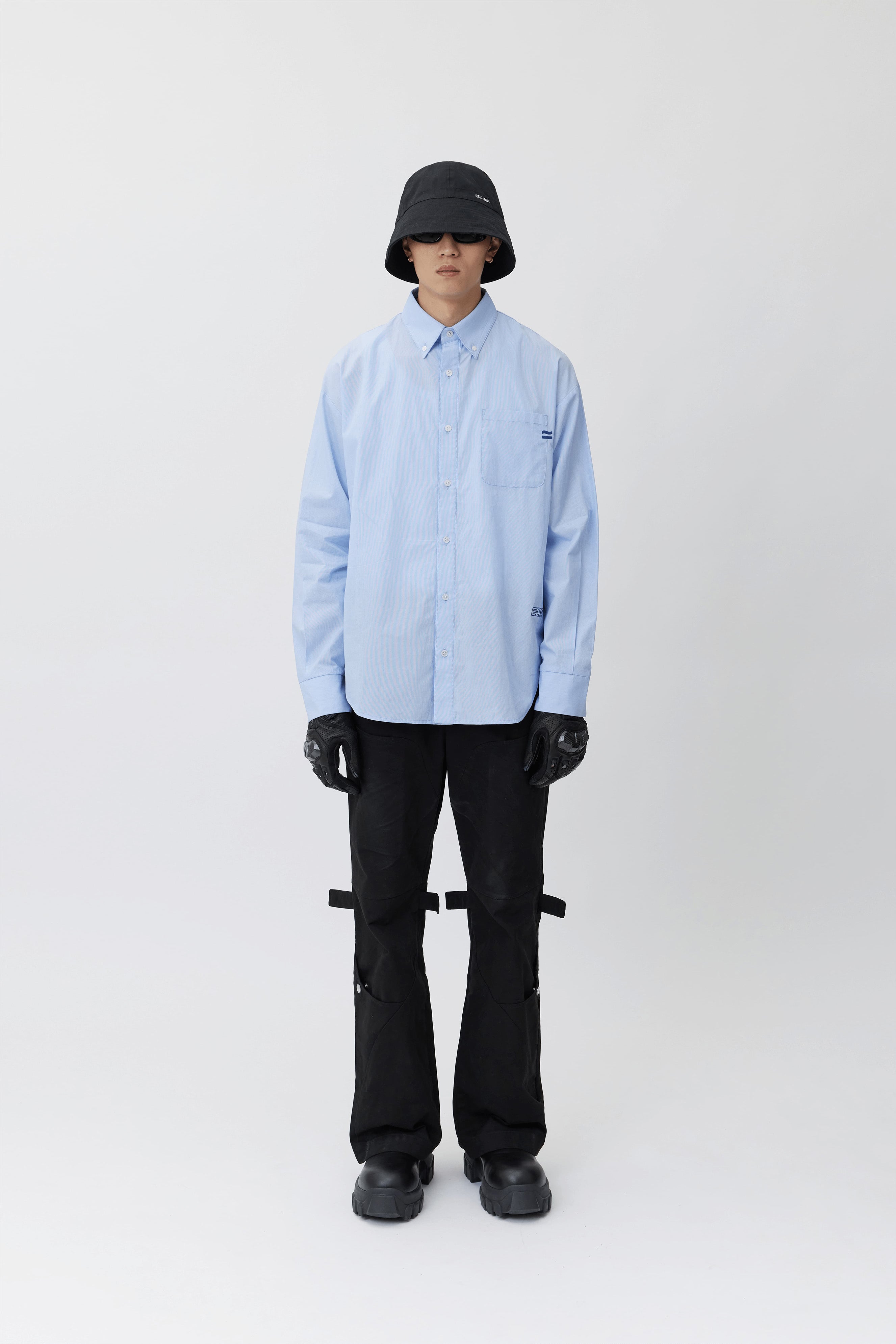 EQ-HIGH LS Shirt - Blue