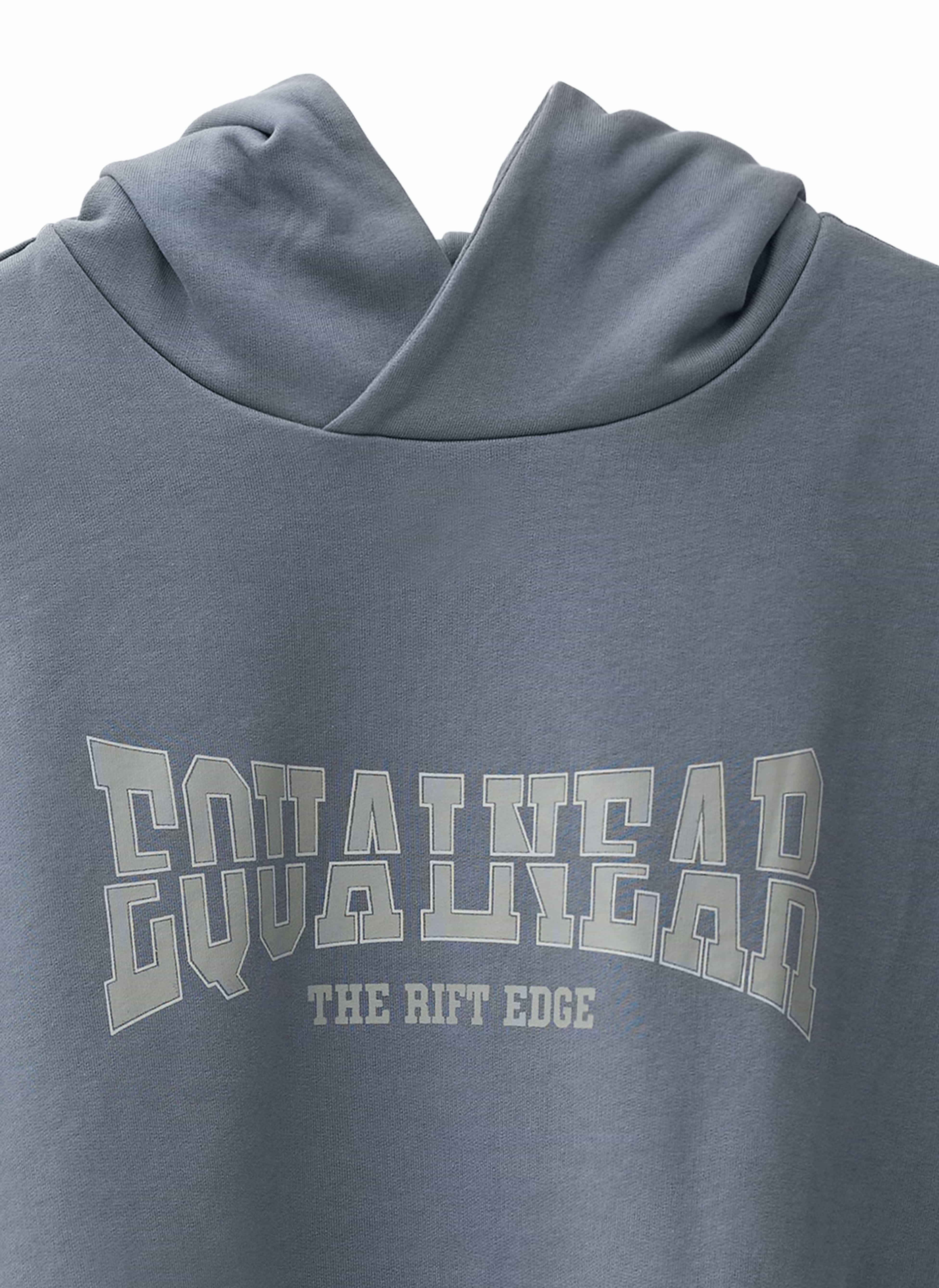 Rift Logo Hoodie - Gray Blue