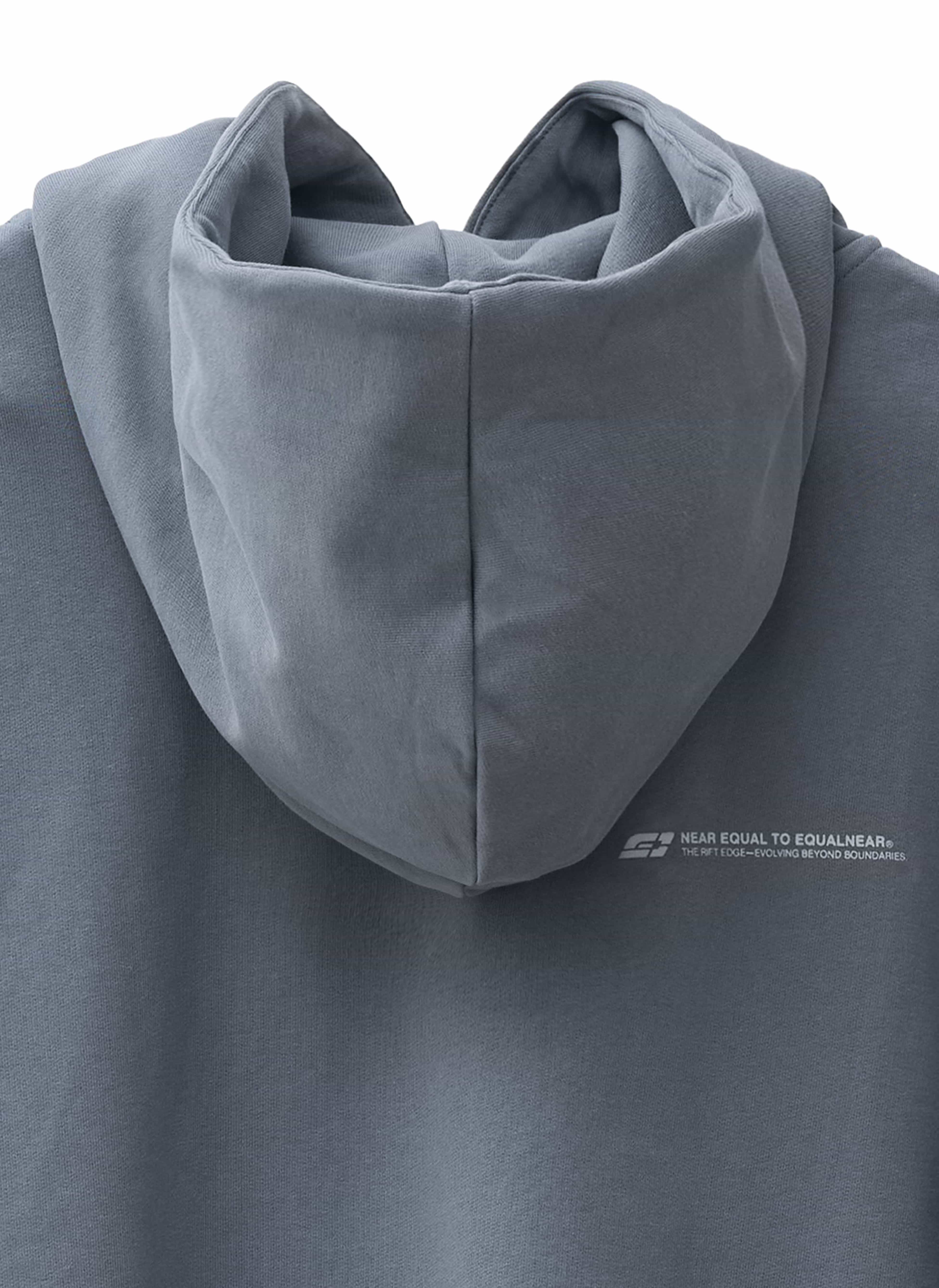 Rift Logo Hoodie - Gray Blue