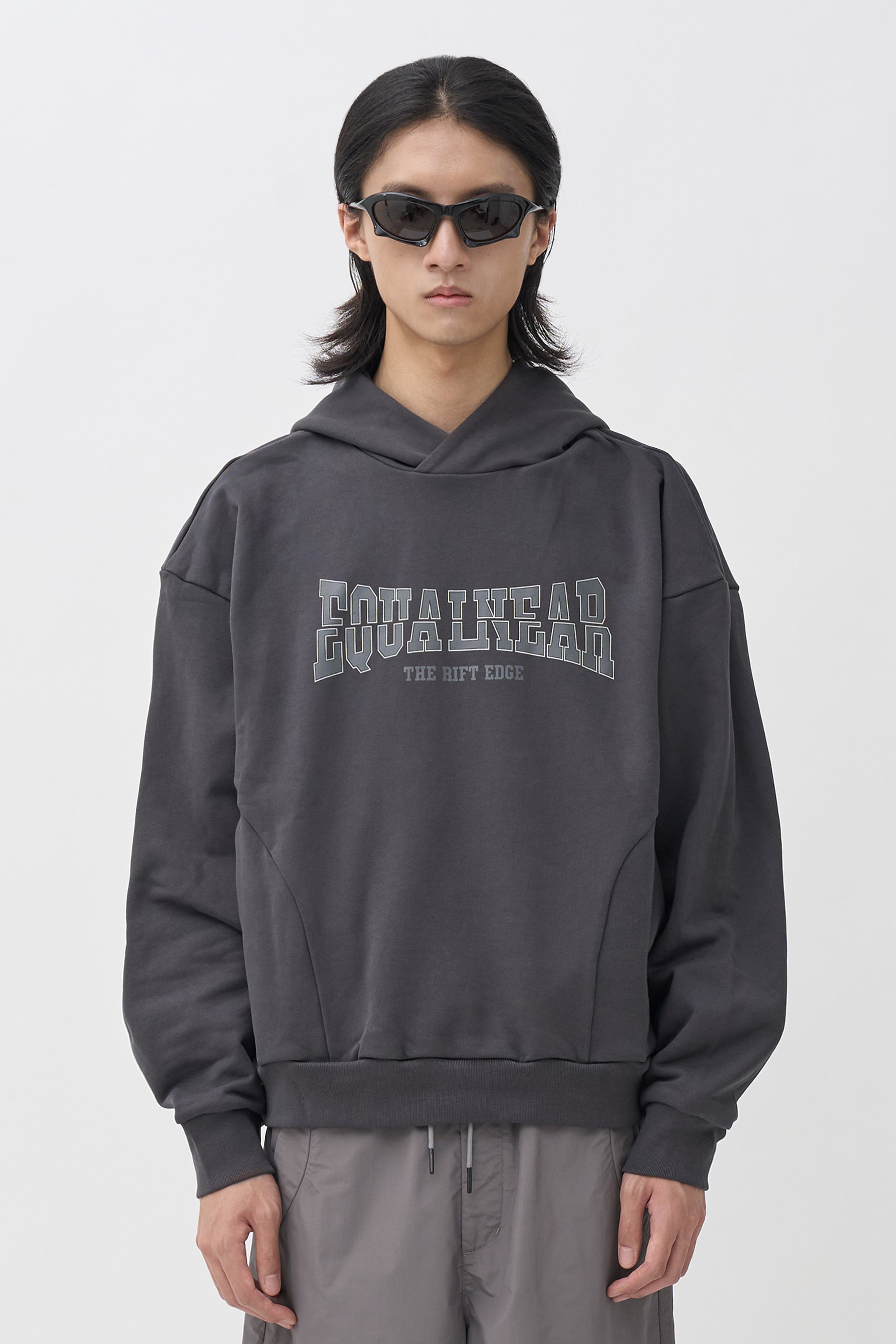 Rift Logo Hoodie - Gray