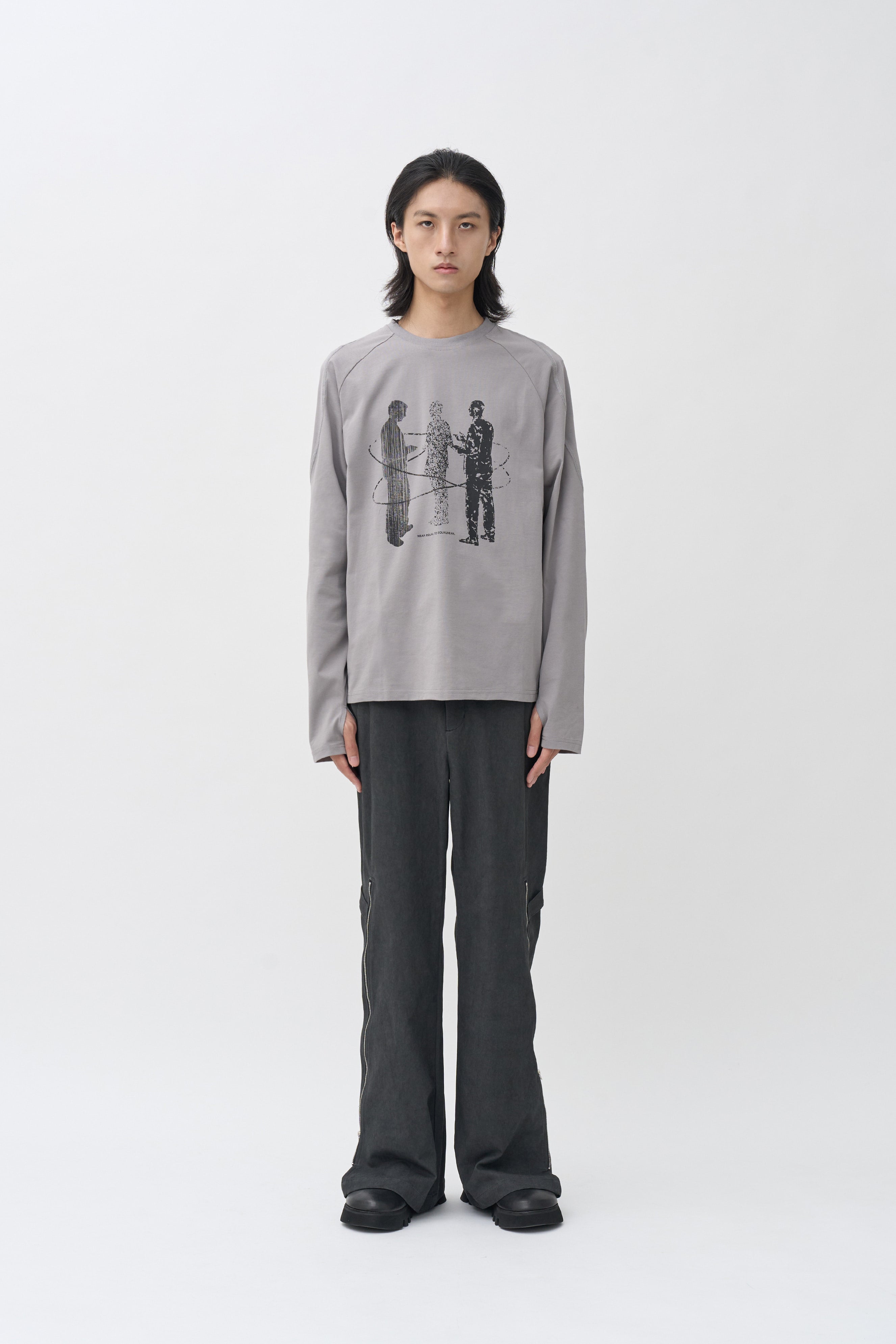 Evolution LS Tee - Gray