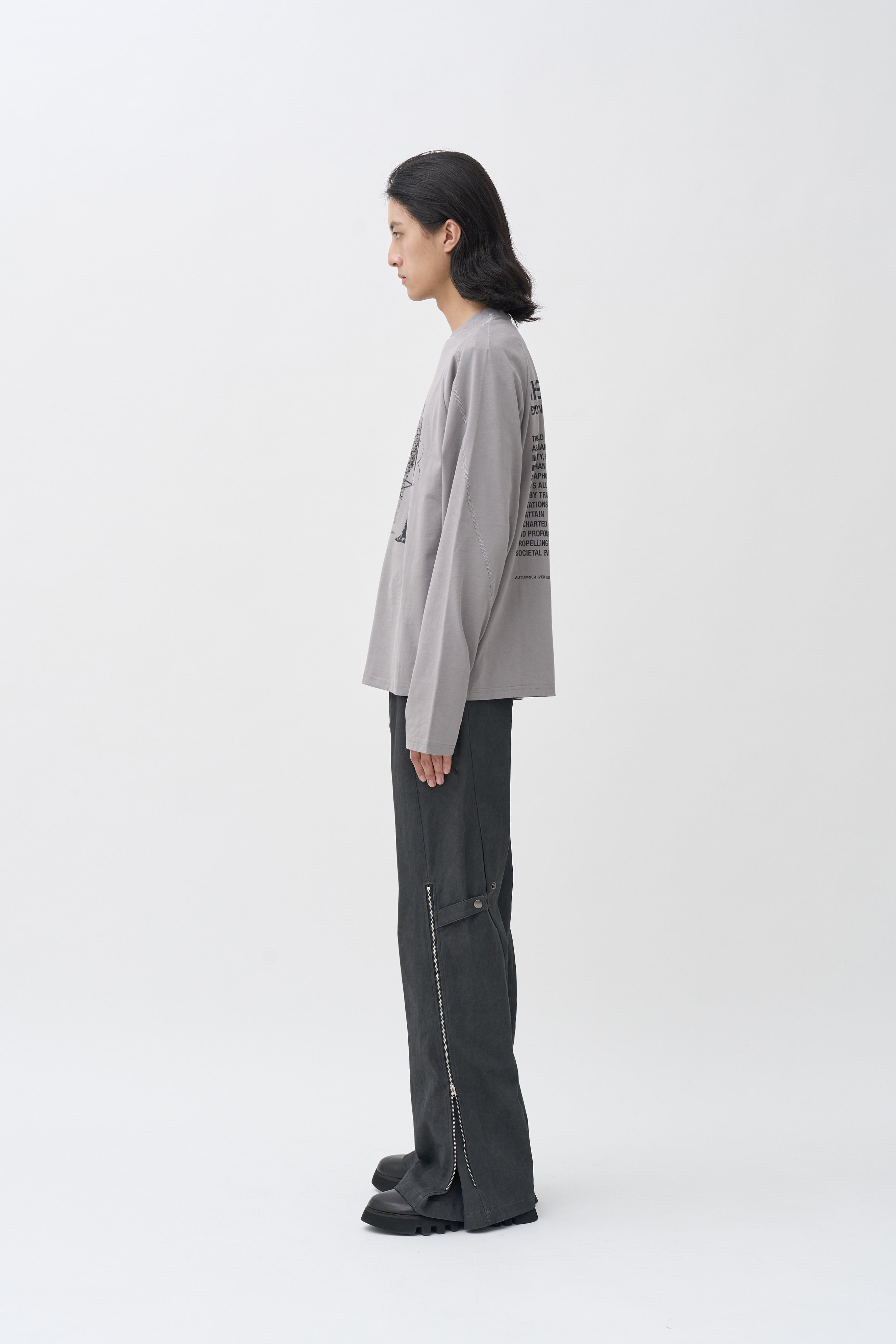 Evolution LS Tee - Gray