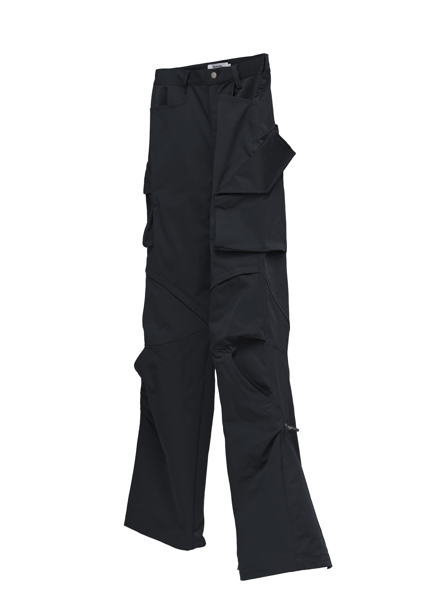 Rift Zip Cargo Pants - Black
