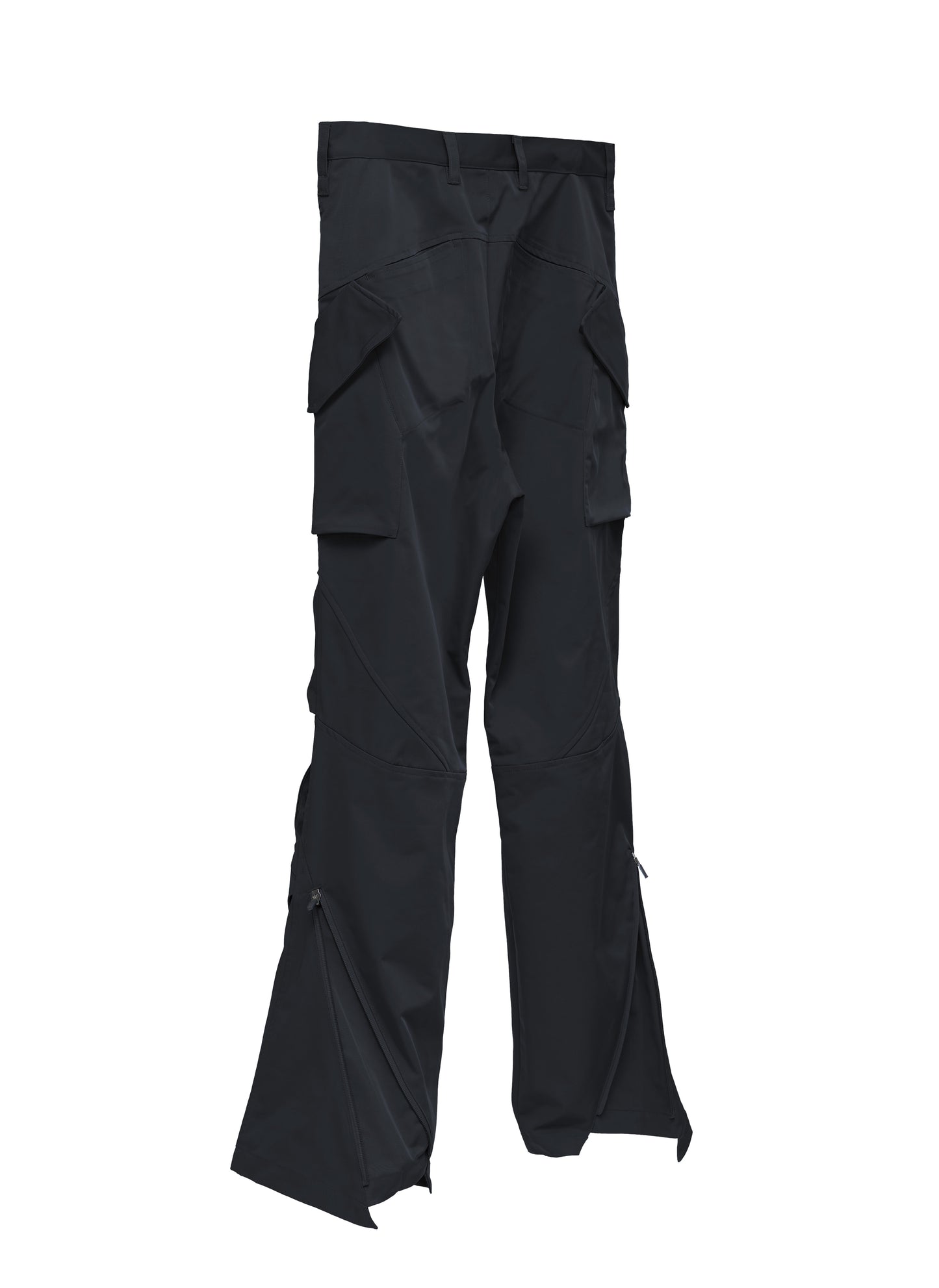 Rift Zip Cargo Pants - Black