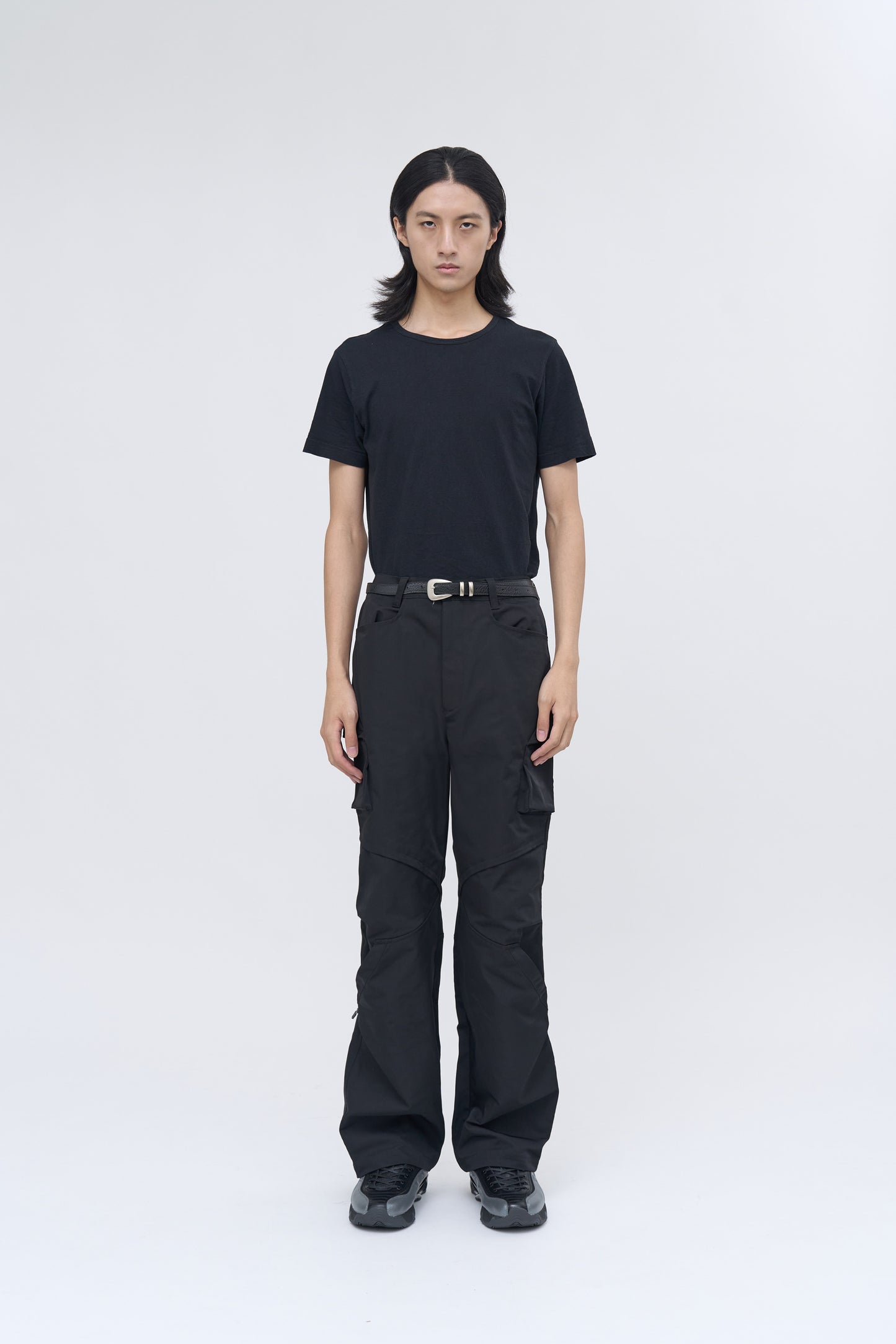 Rift Zip Cargo Pants - Black