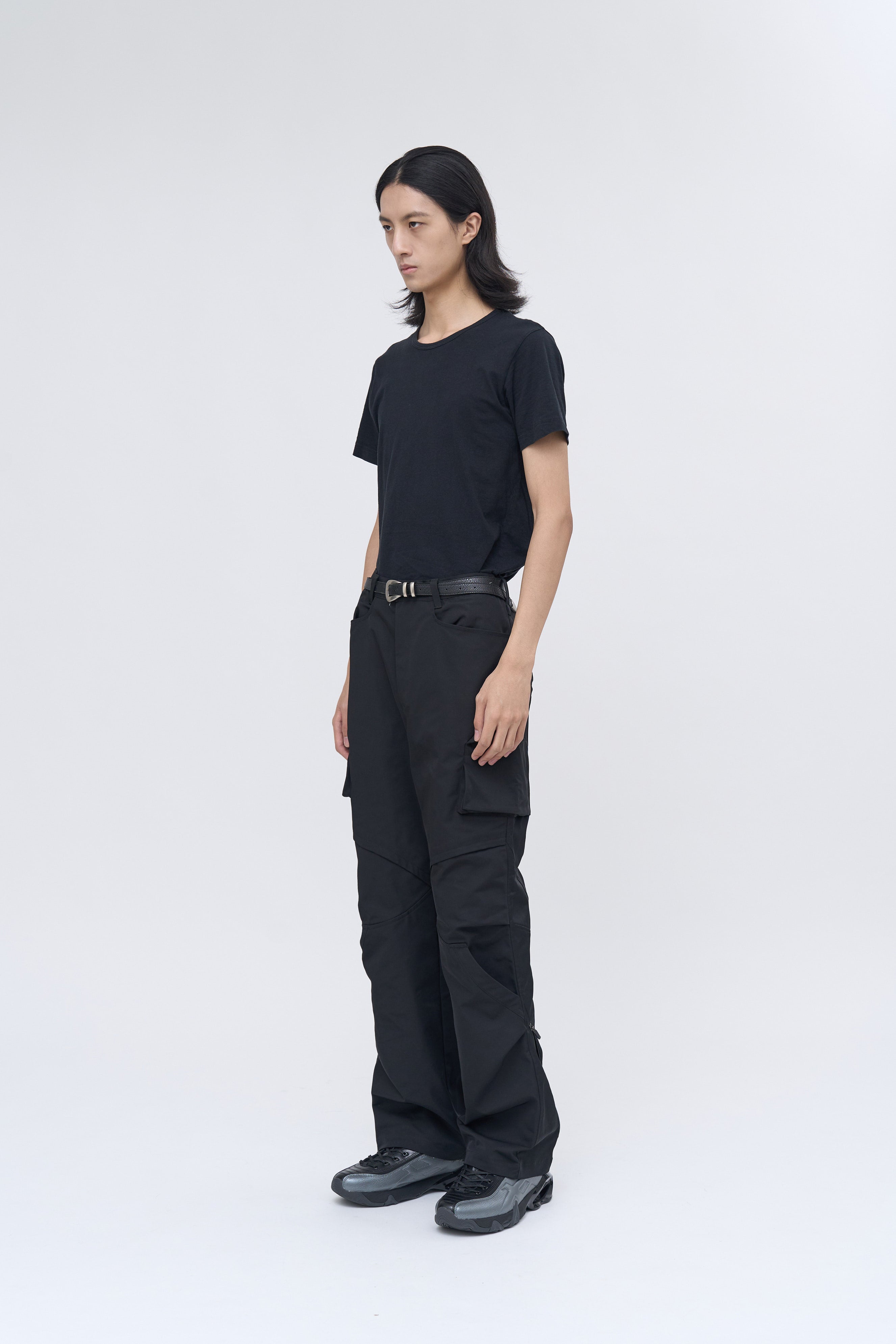Rift Zip Cargo Pants - Black