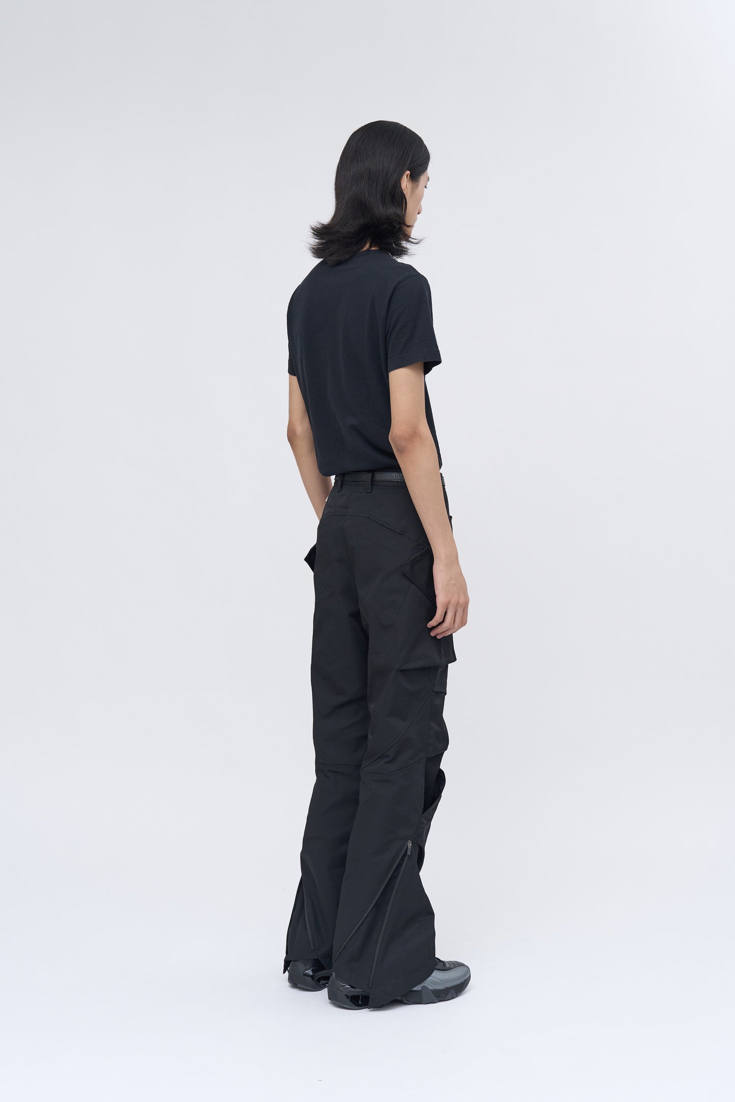 Rift Zip Cargo Pants - Black
