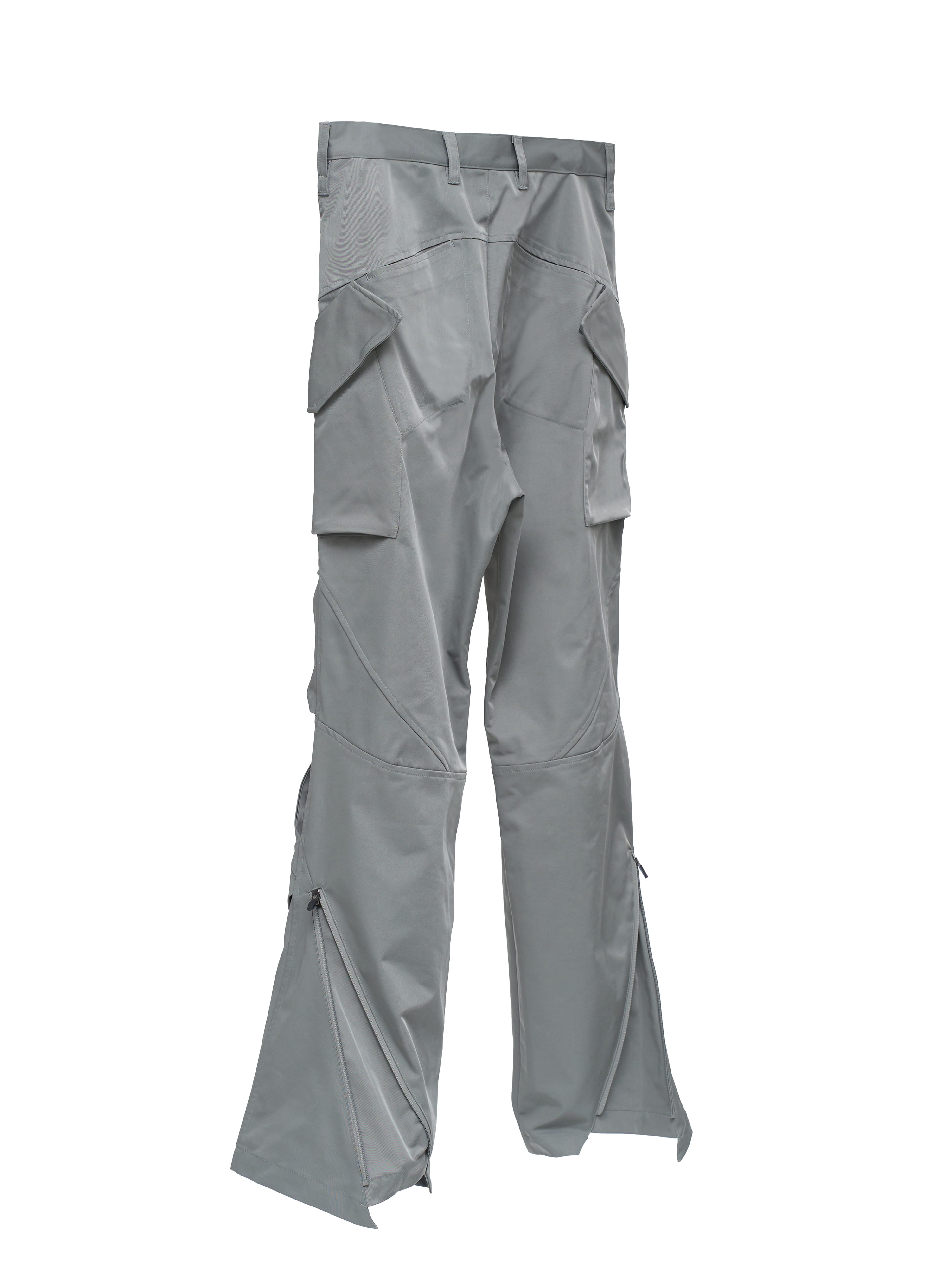 Rift Zip Cargo Pants - Gray Green