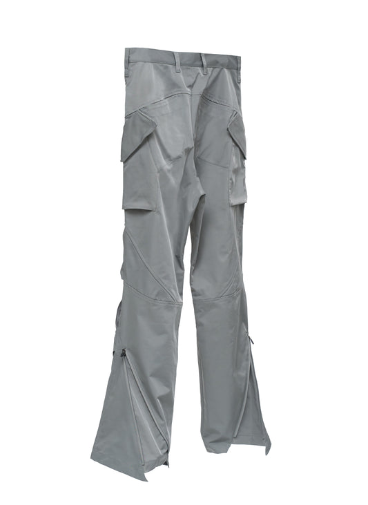 Rift Zip Cargo Pants - Gray Green