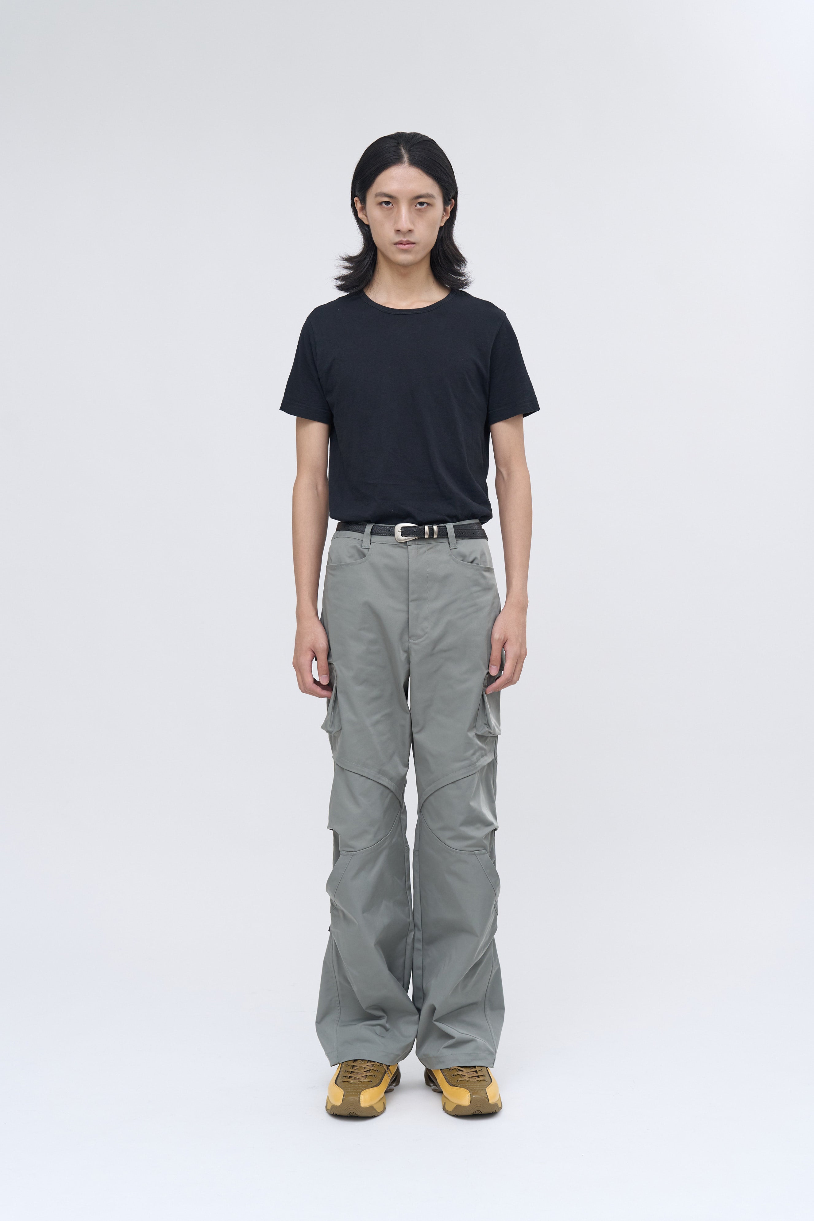 Rift Zip Cargo Pants - Gray Green