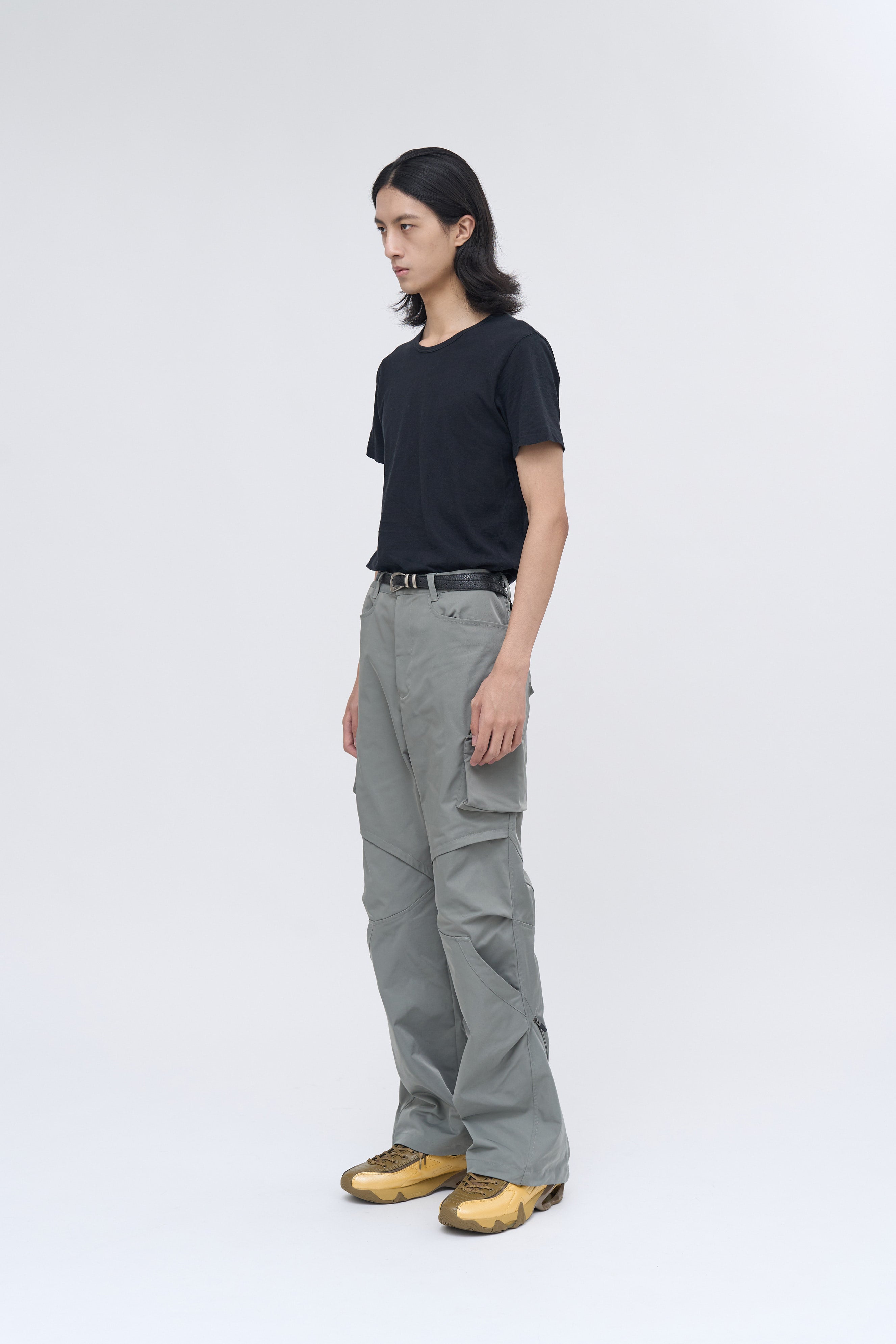 Rift Zip Cargo Pants - Gray Green