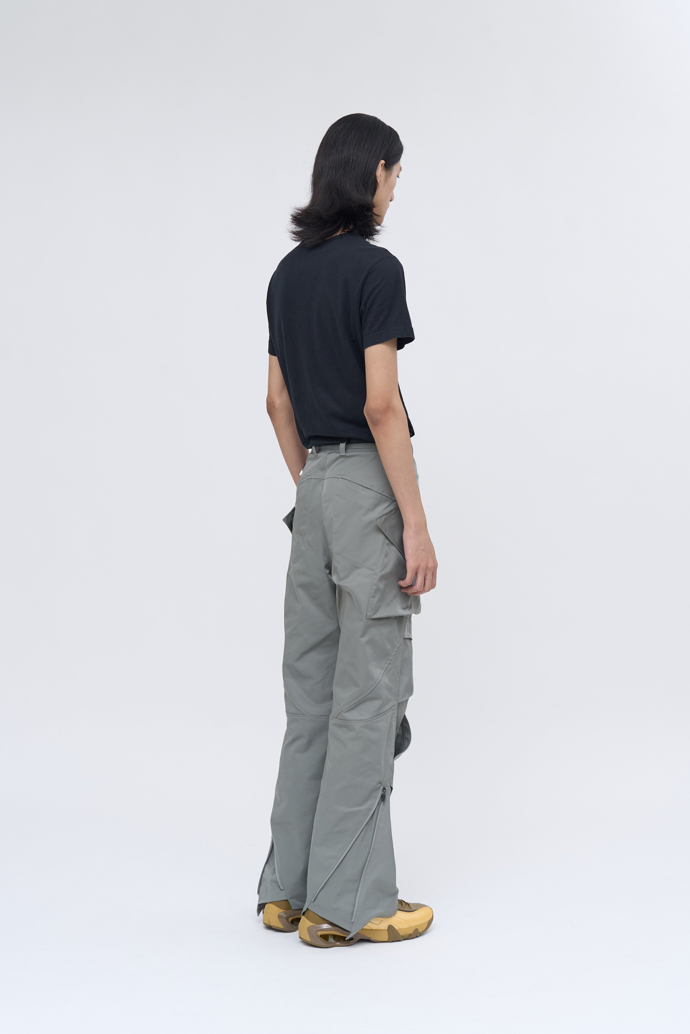 Rift Zip Cargo Pants - Gray Green
