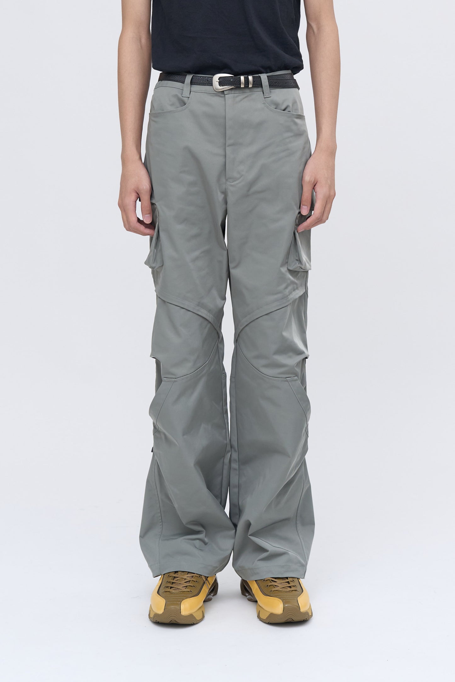 Rift Zip Cargo Pants - Gray Green
