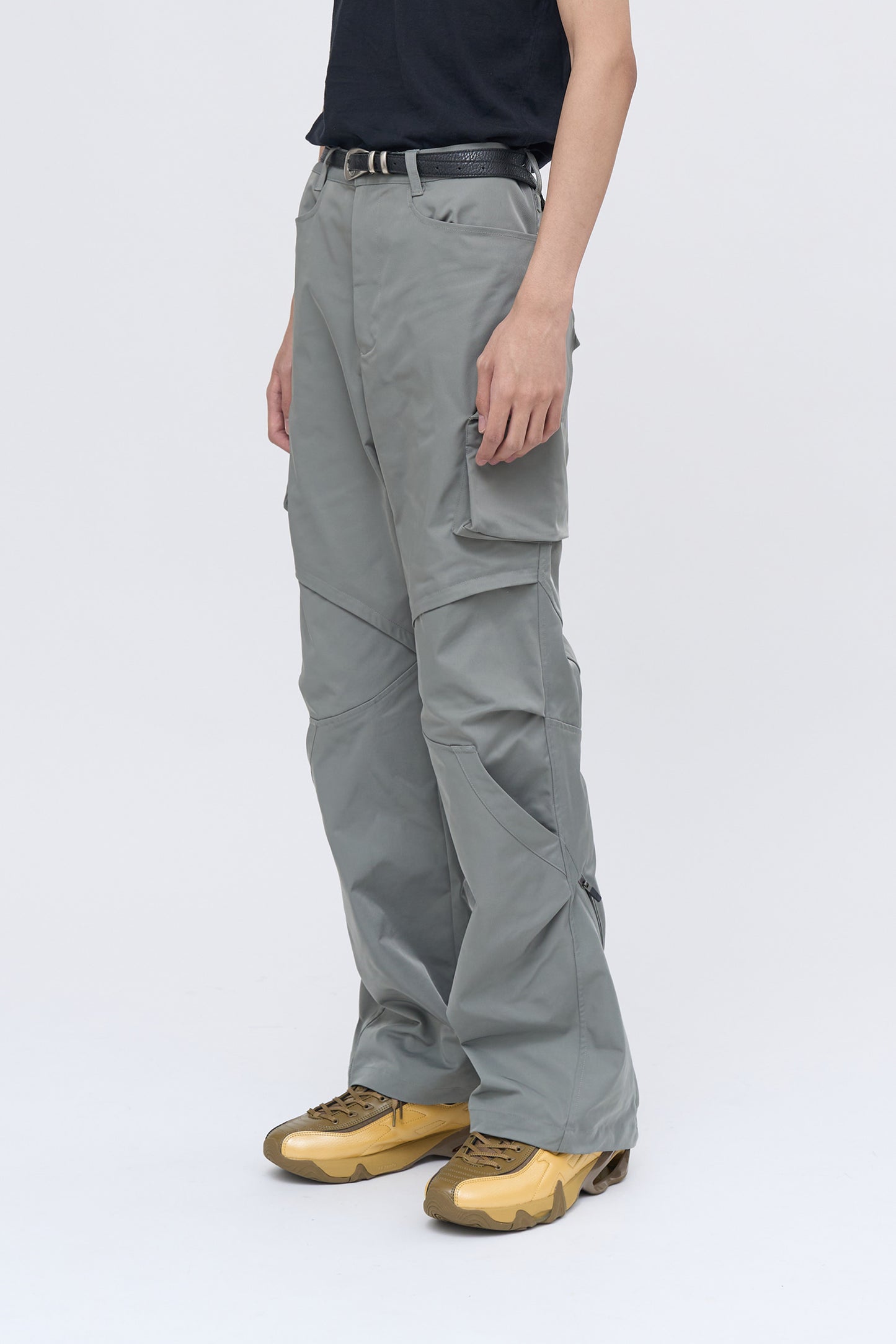 Rift Zip Cargo Pants - Gray Green