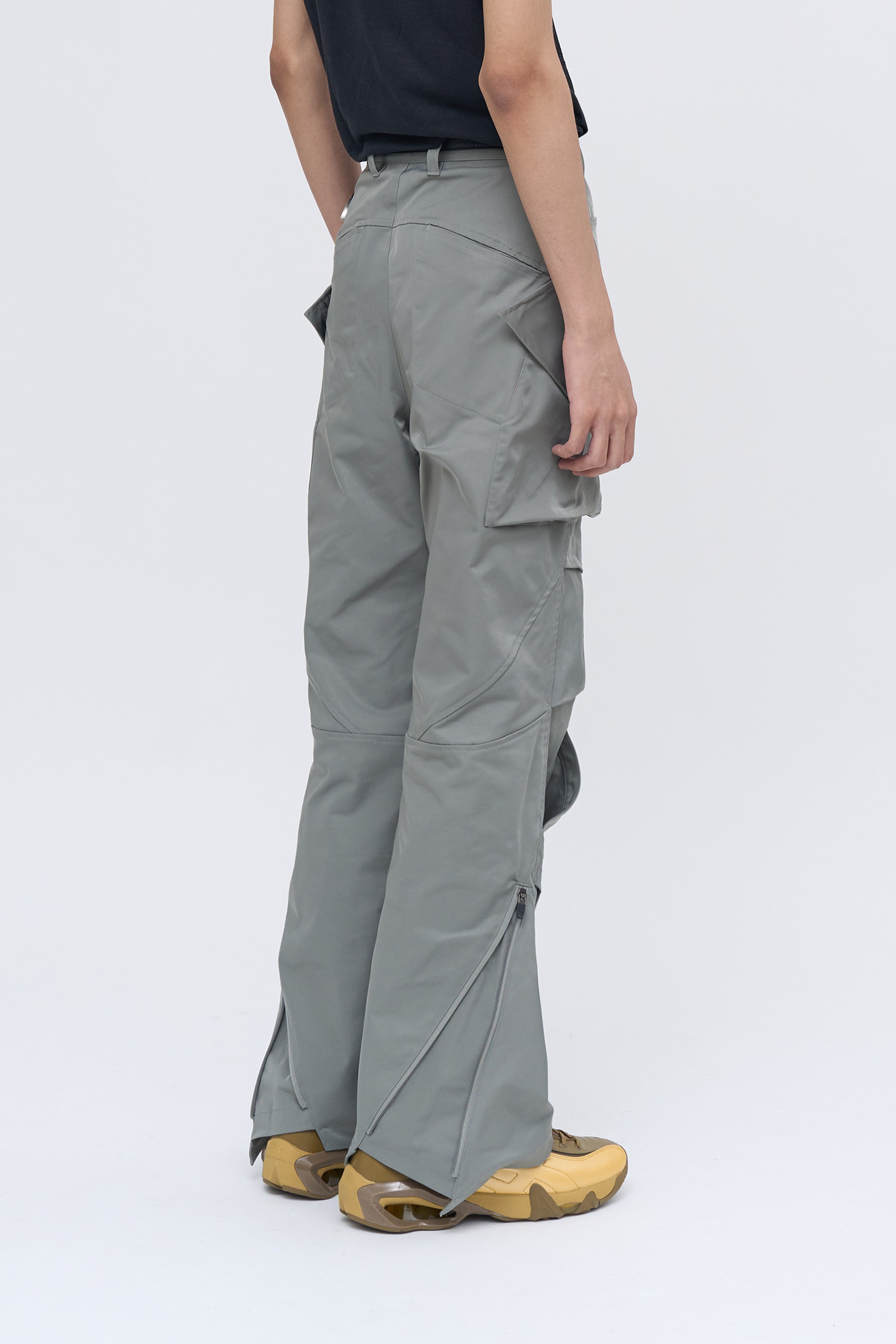 Rift Zip Cargo Pants - Gray Green