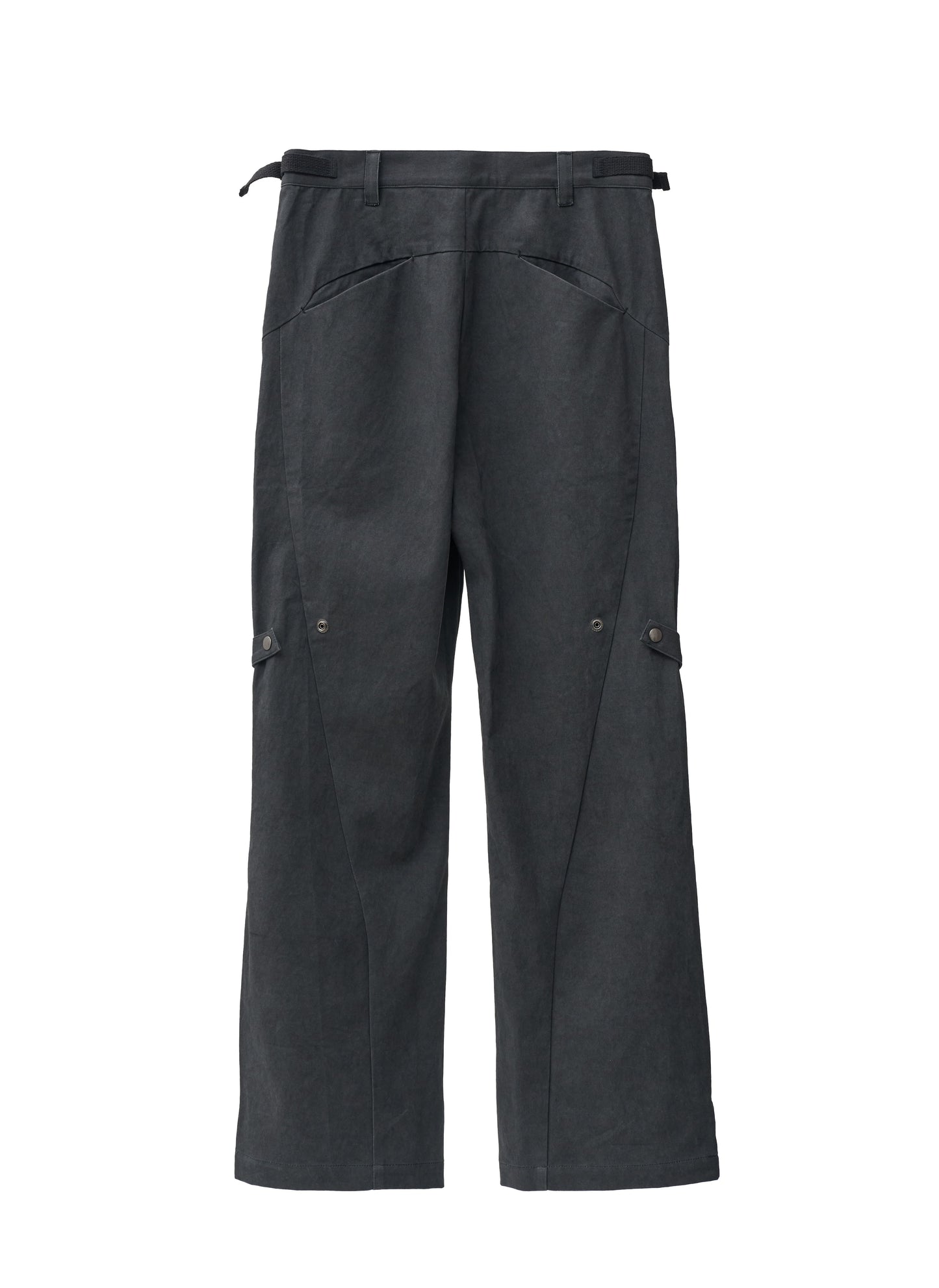 Rift Zip Flared Pants - Gray