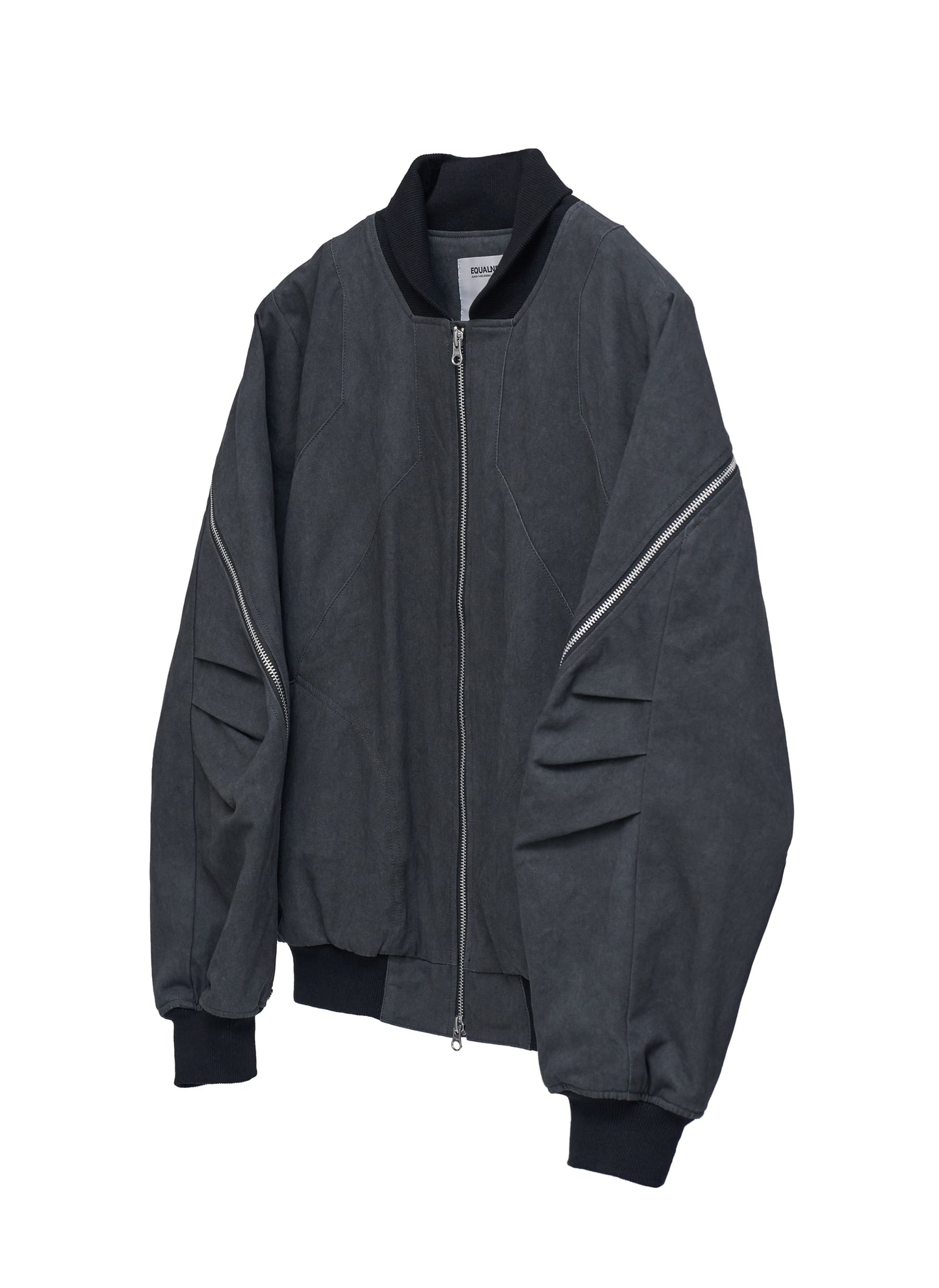 Rift Zip Bomber Jacket - Gray