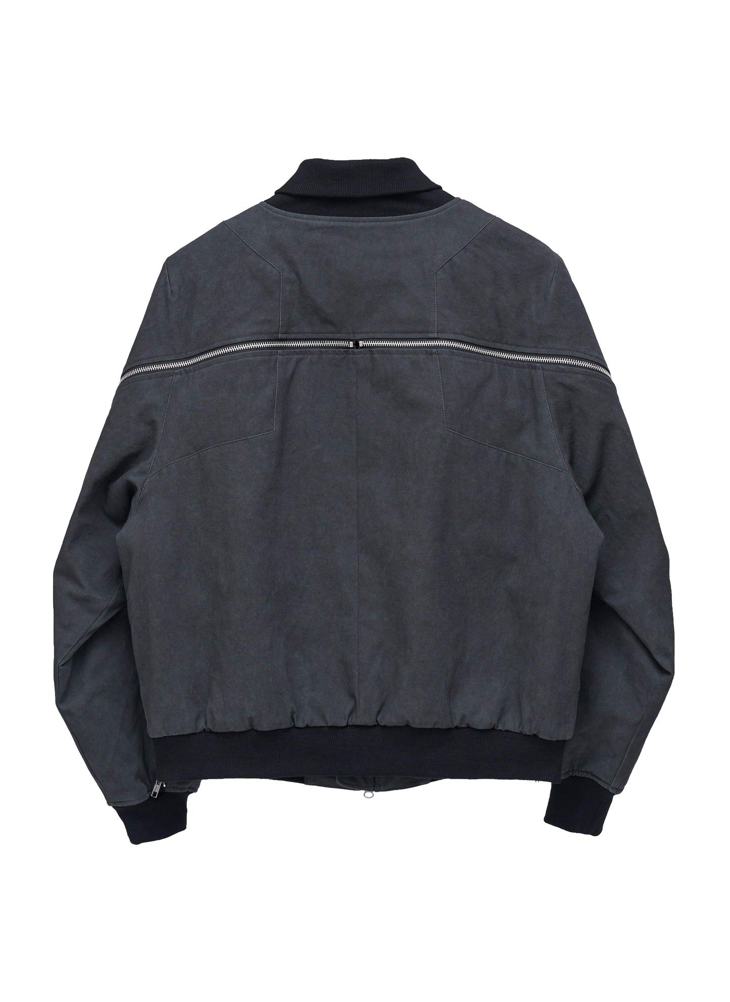 Rift Zip Bomber Jacket - Gray