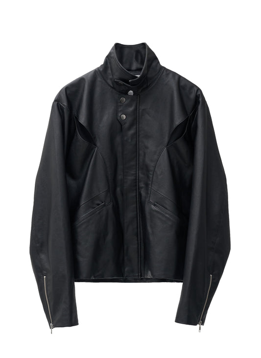 Rift Leather Jacket - Black