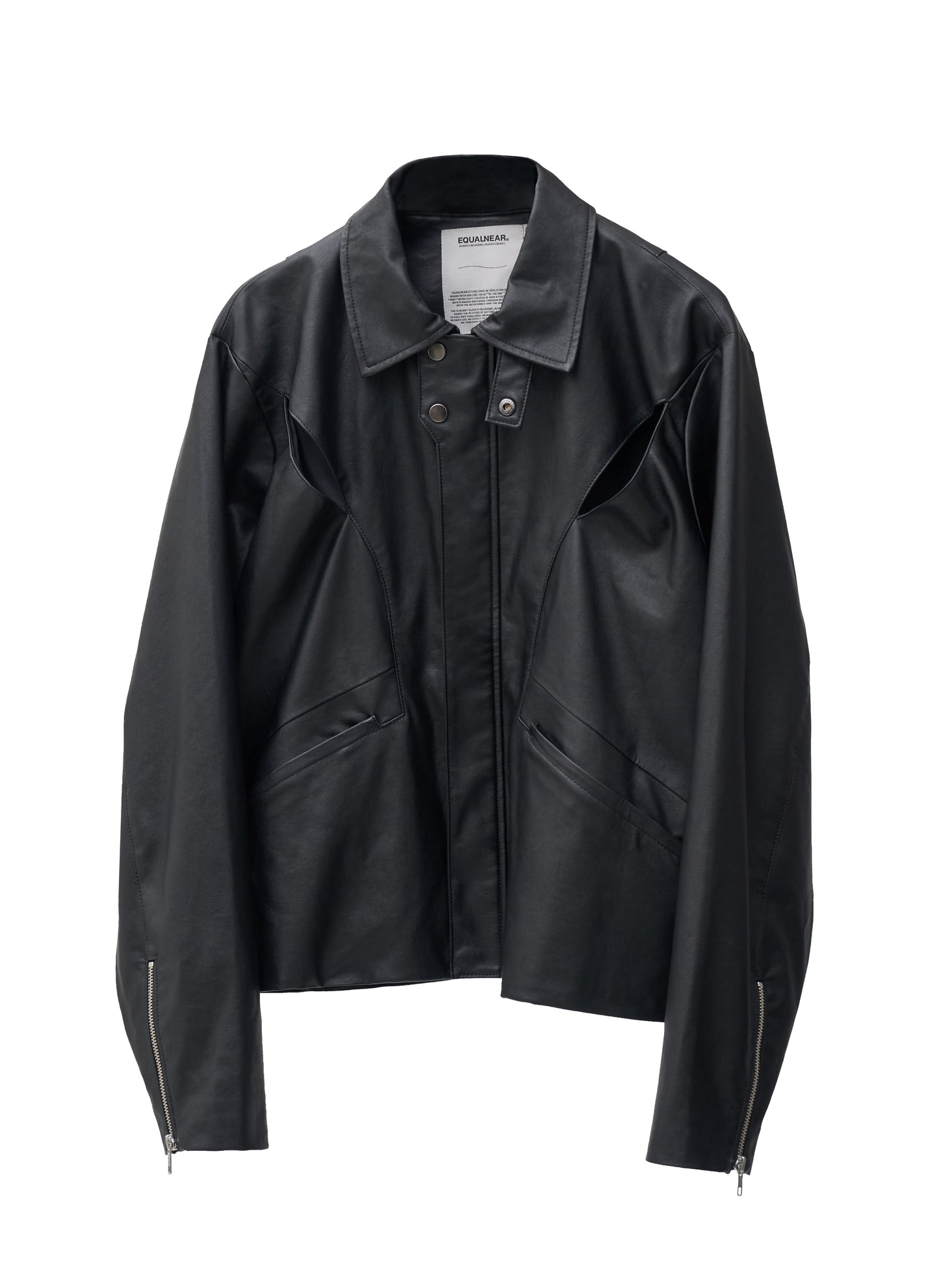 Rift Leather Jacket - Black