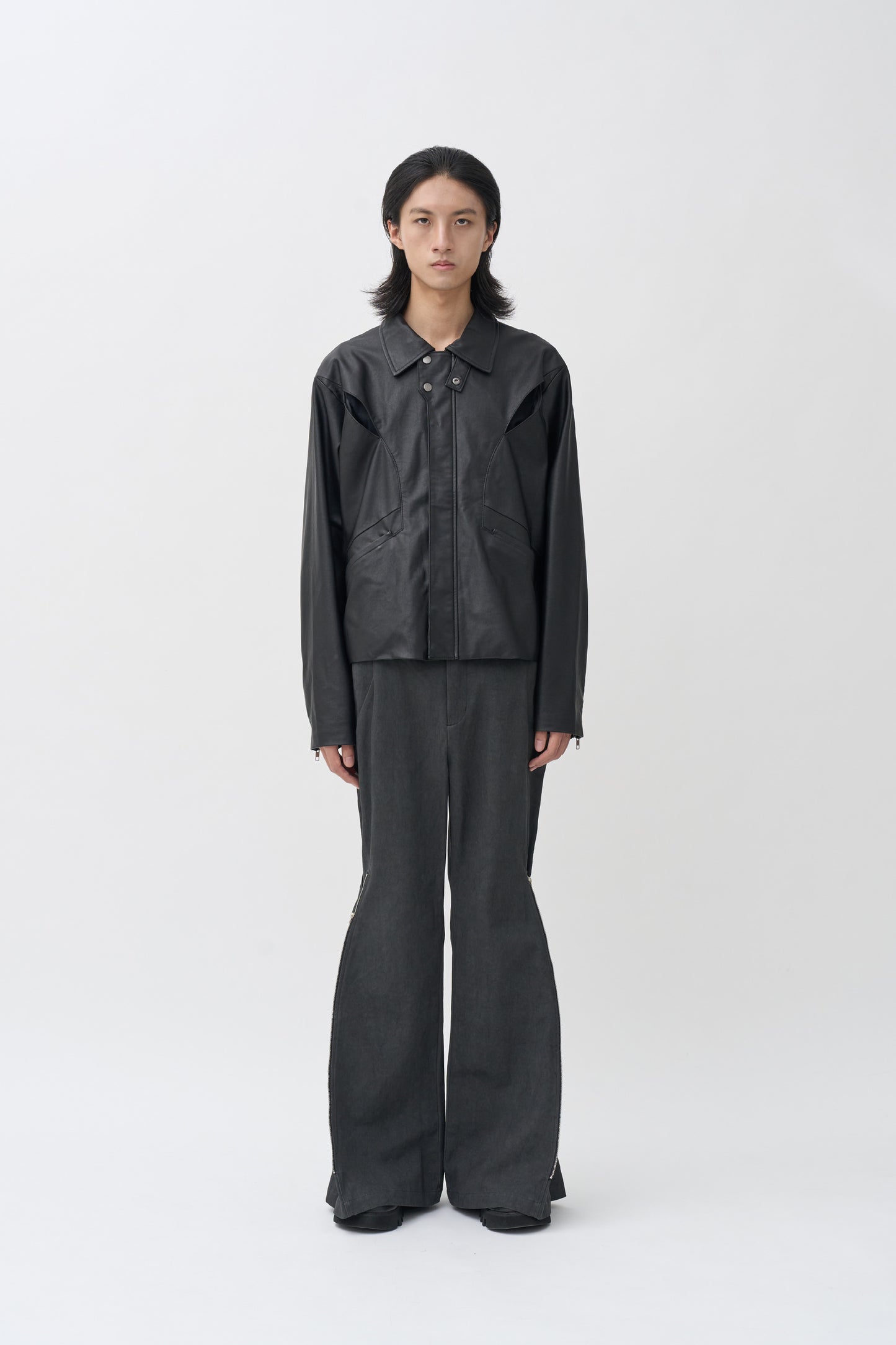 Rift Leather Jacket - Black