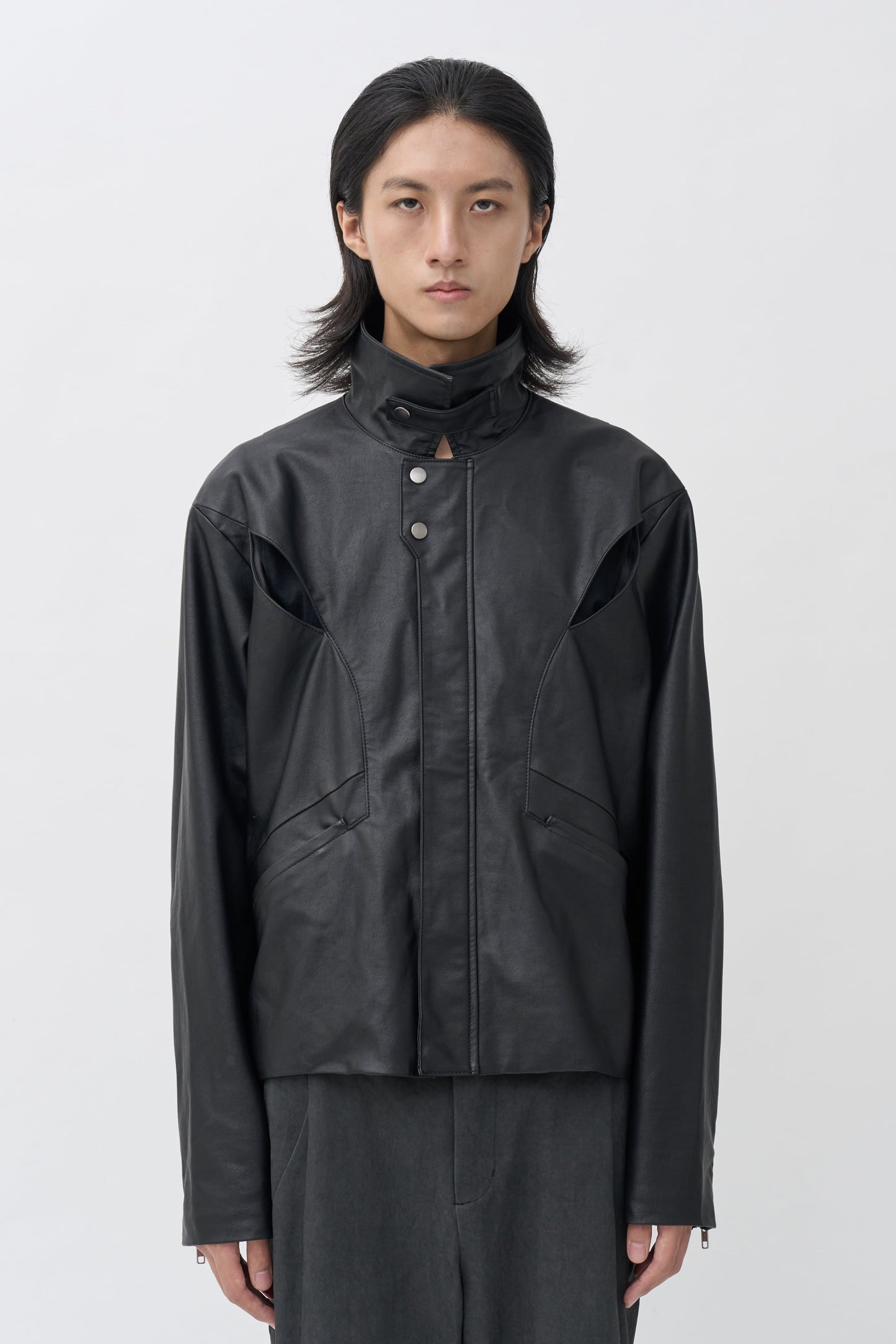 Rift Leather Jacket - Black
