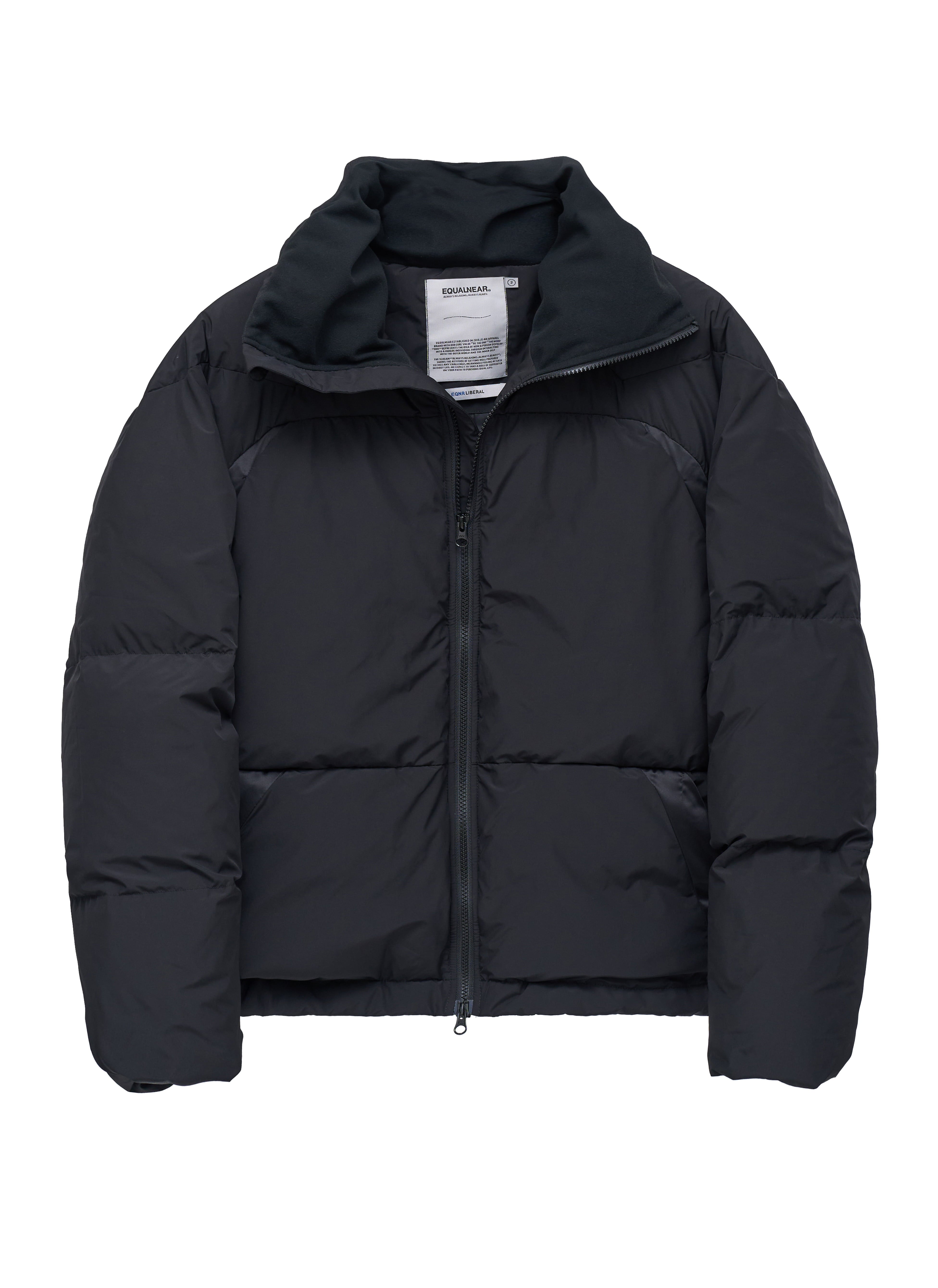 Rift Armor Puffer Jacket - Black