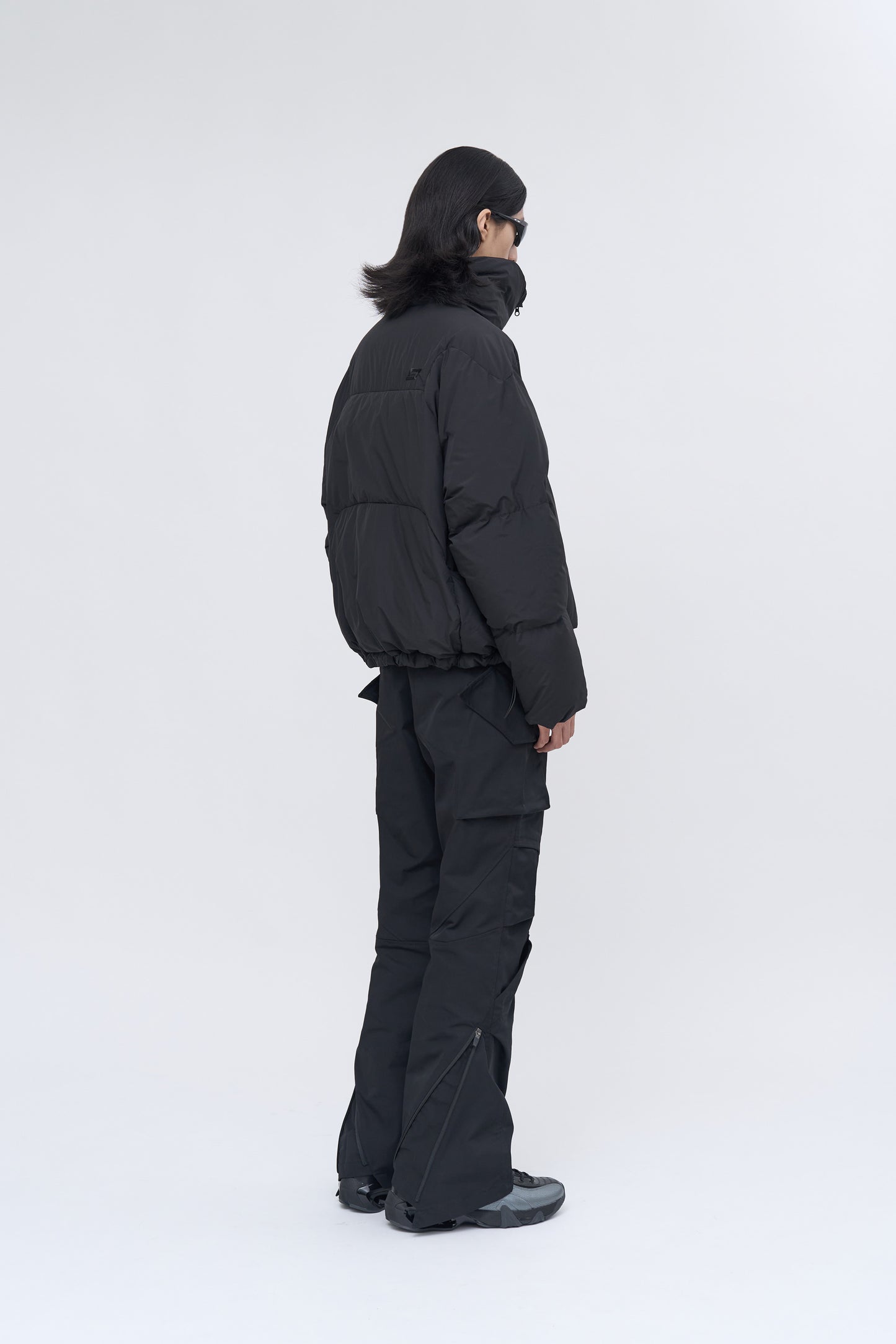 Rift Armor Puffer Jacket - Black