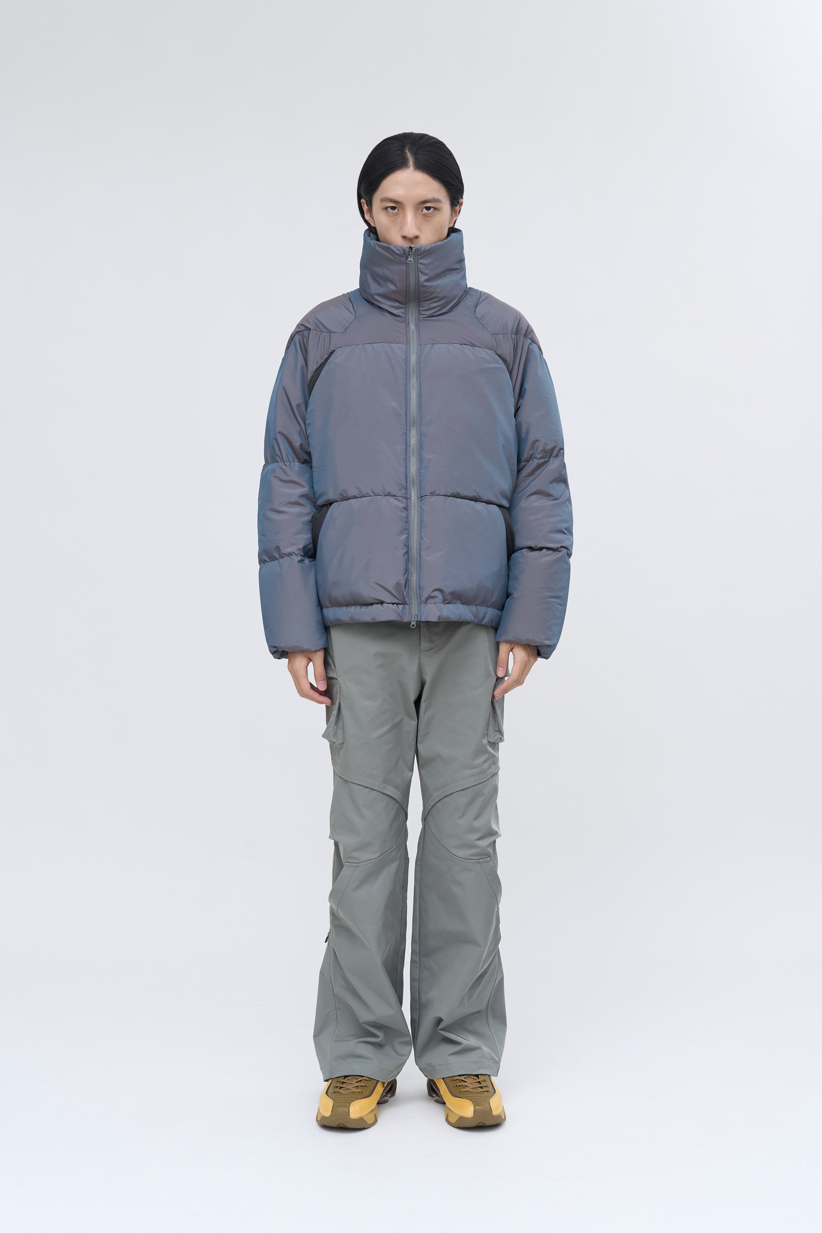 Rift Armor Puffer Jacket - Ghost Gray