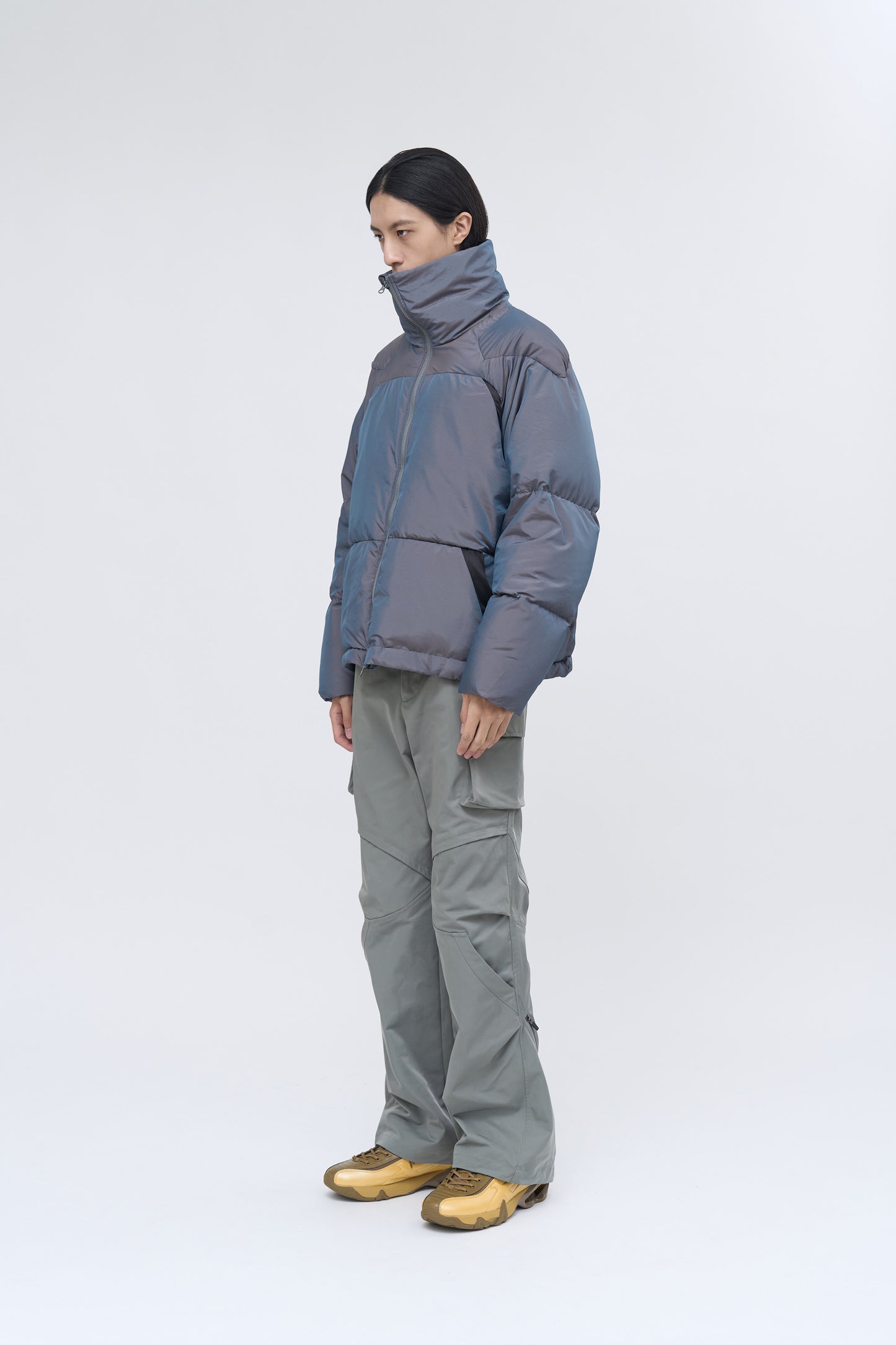 Rift Armor Puffer Jacket - Ghost Gray
