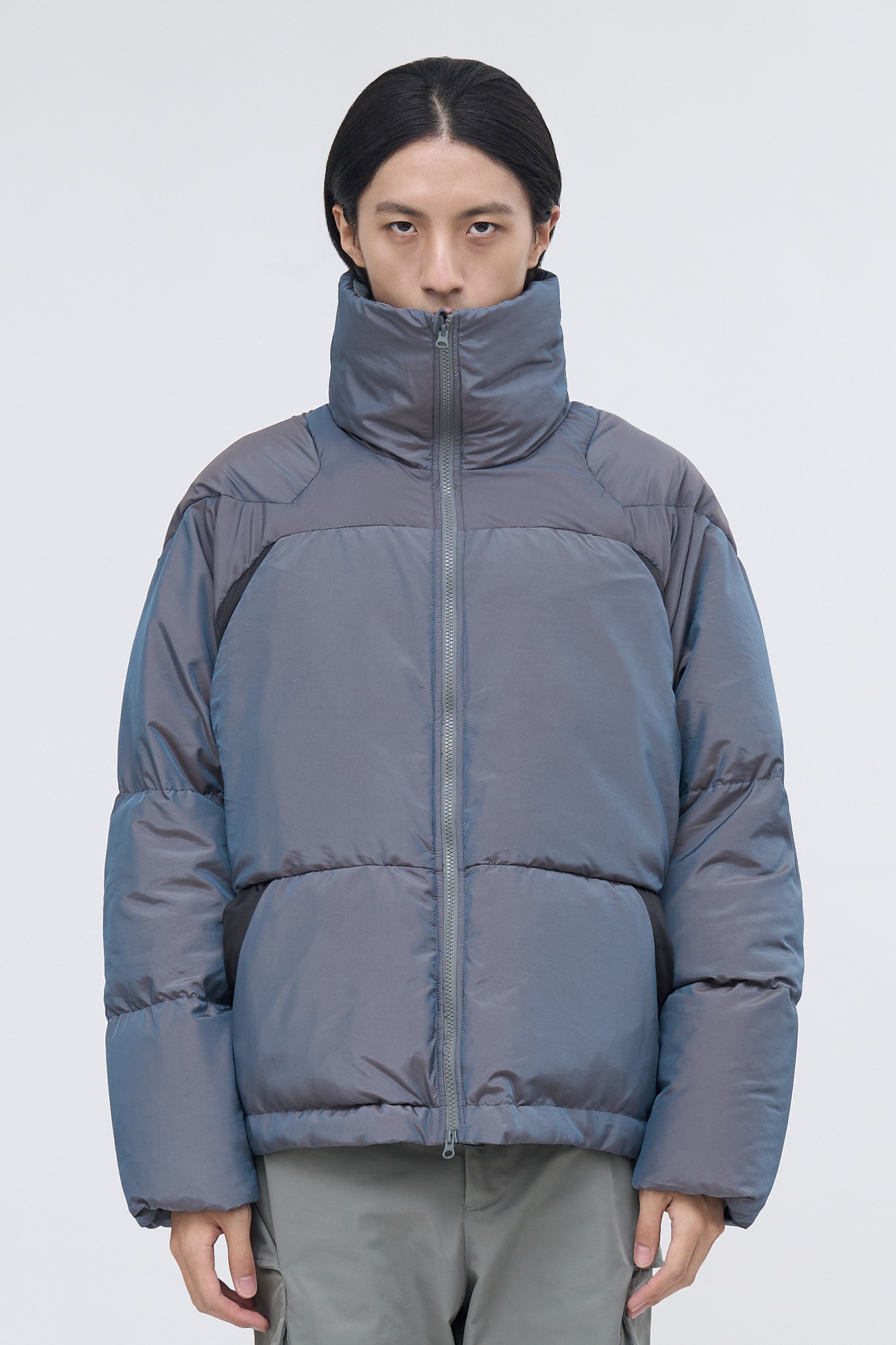 Rift Armor Puffer Jacket - Ghost Gray