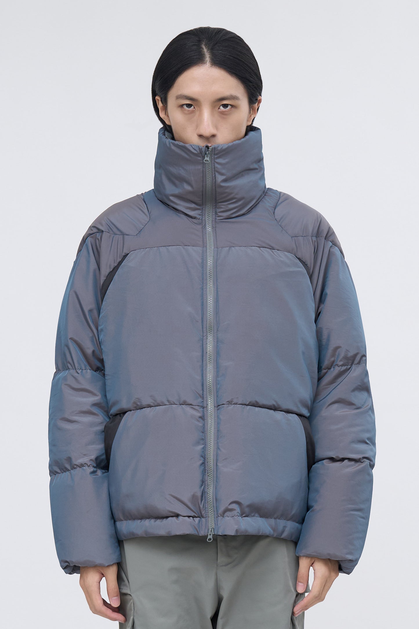 Rift Armor Puffer Jacket - Ghost Gray